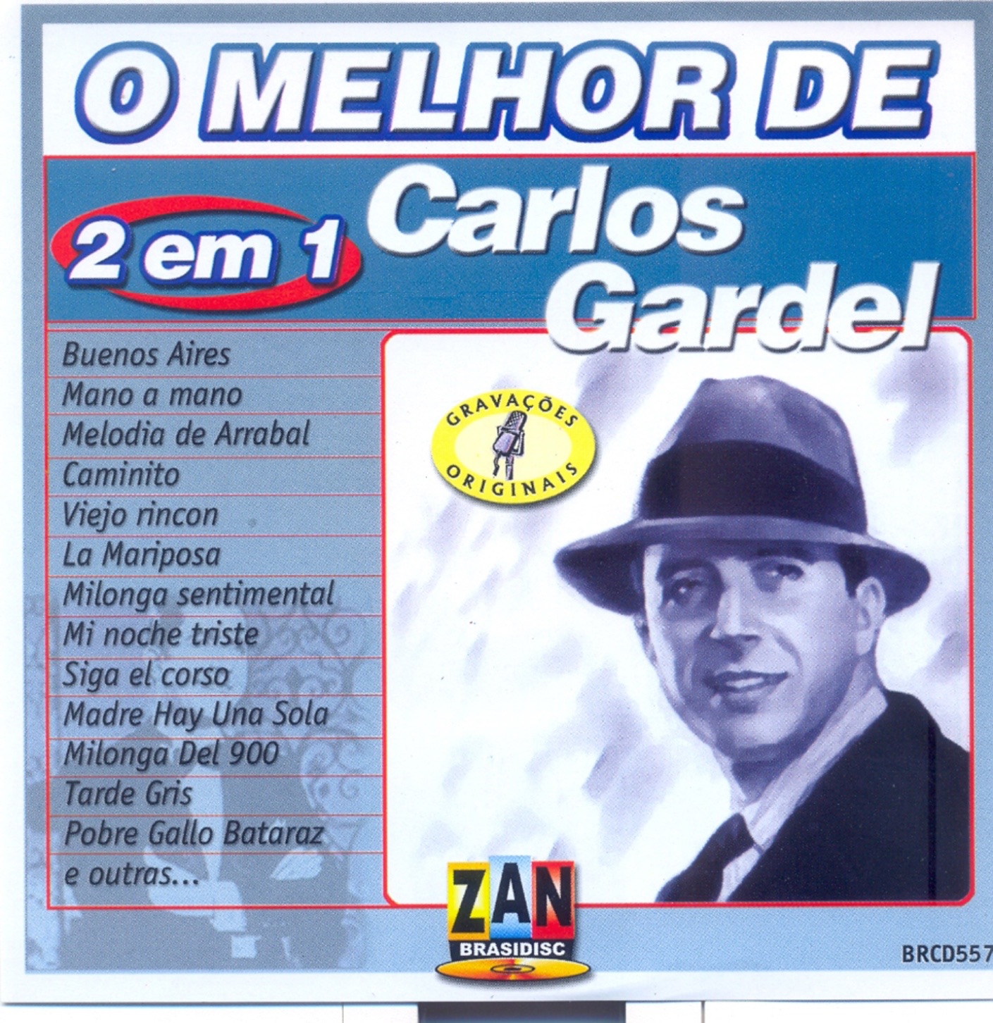Gardel, Carlos: O Melhor De album cover