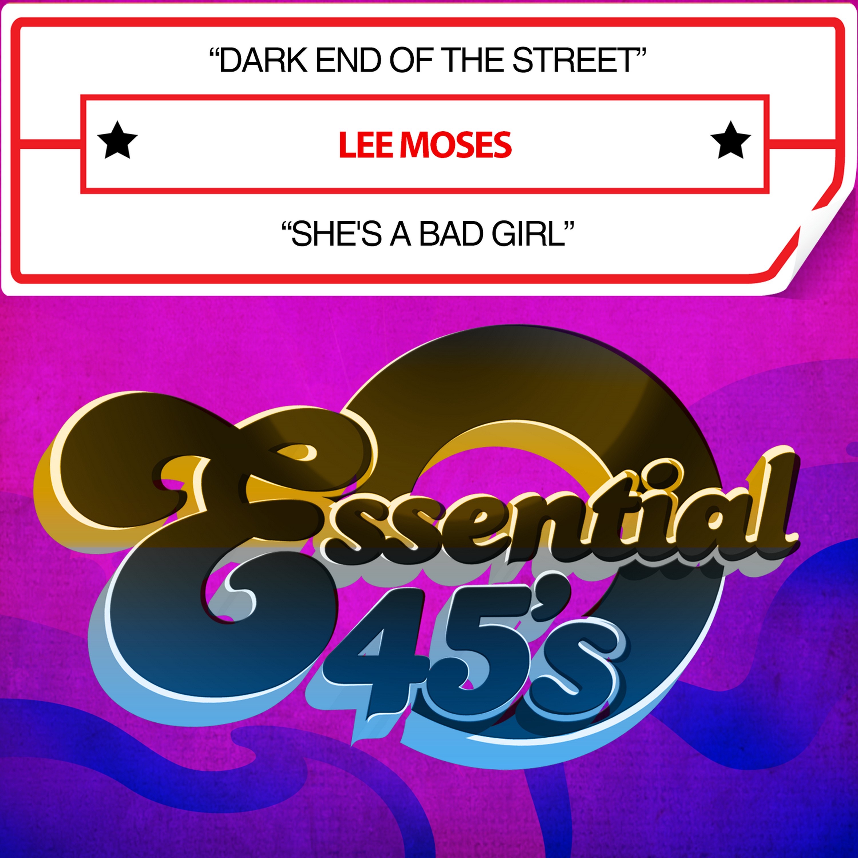 Dark End of the Street / She's a Bad Girl - Single album cover