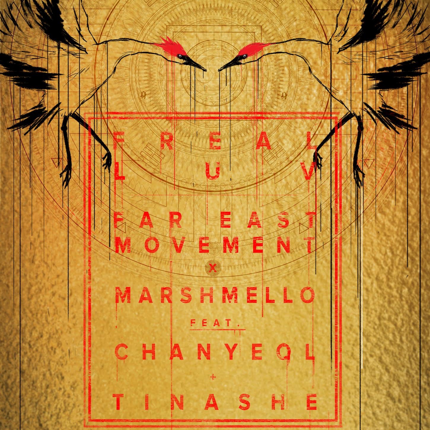 Freal Luv (feat. Chanyeol & Tinashe) - Single album cover