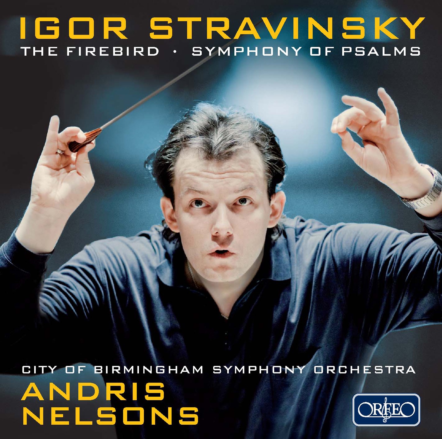 Stravinsky: The Firebird & A Symphony of Psalms album cover