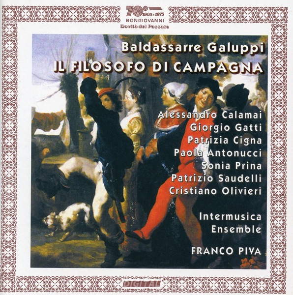 Galuppi: Il Filosofo di Campagna album cover