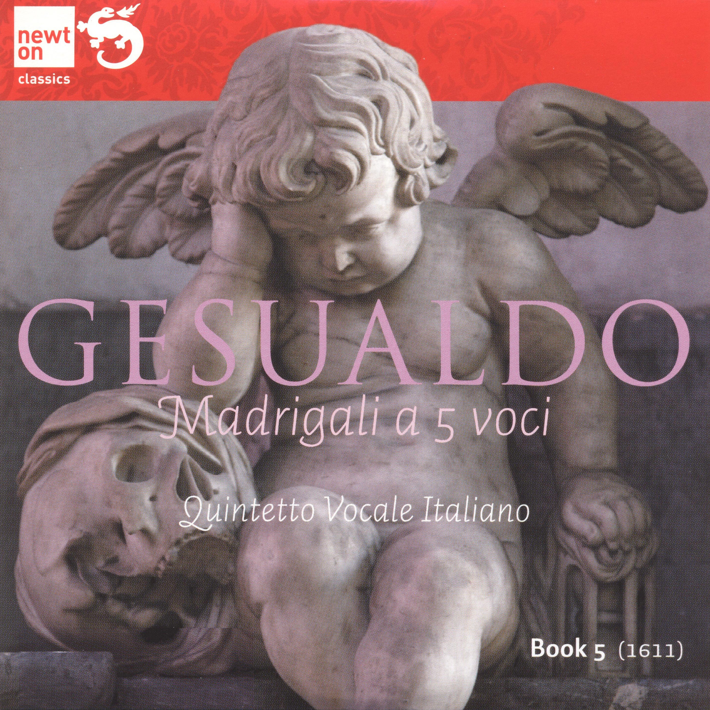 Gesualdo: Madrigali a 5 voci, Book 5 of 6 album cover