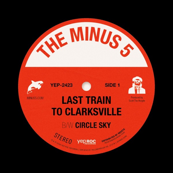 Last Train to Clarksville b/w Circle Sky - Single album cover