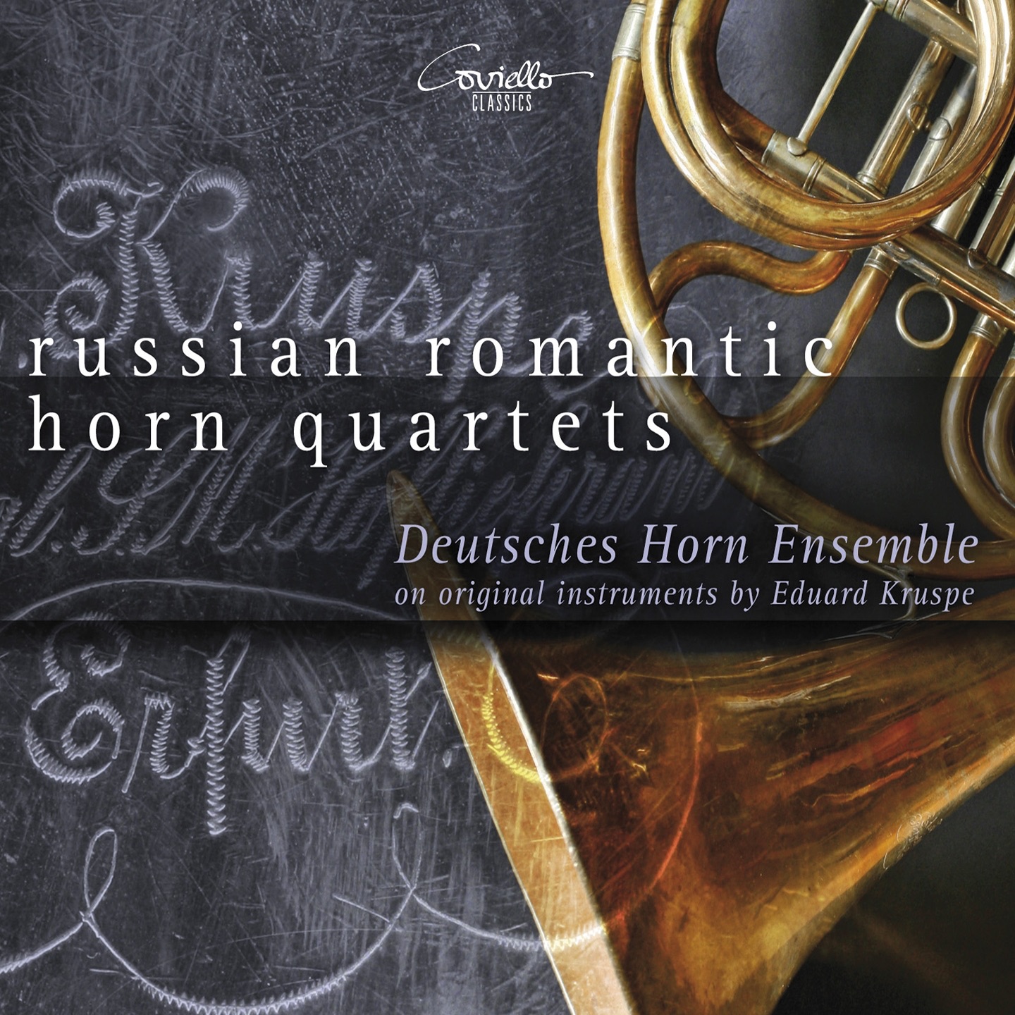 Russian Romantic Horn Quartets album cover