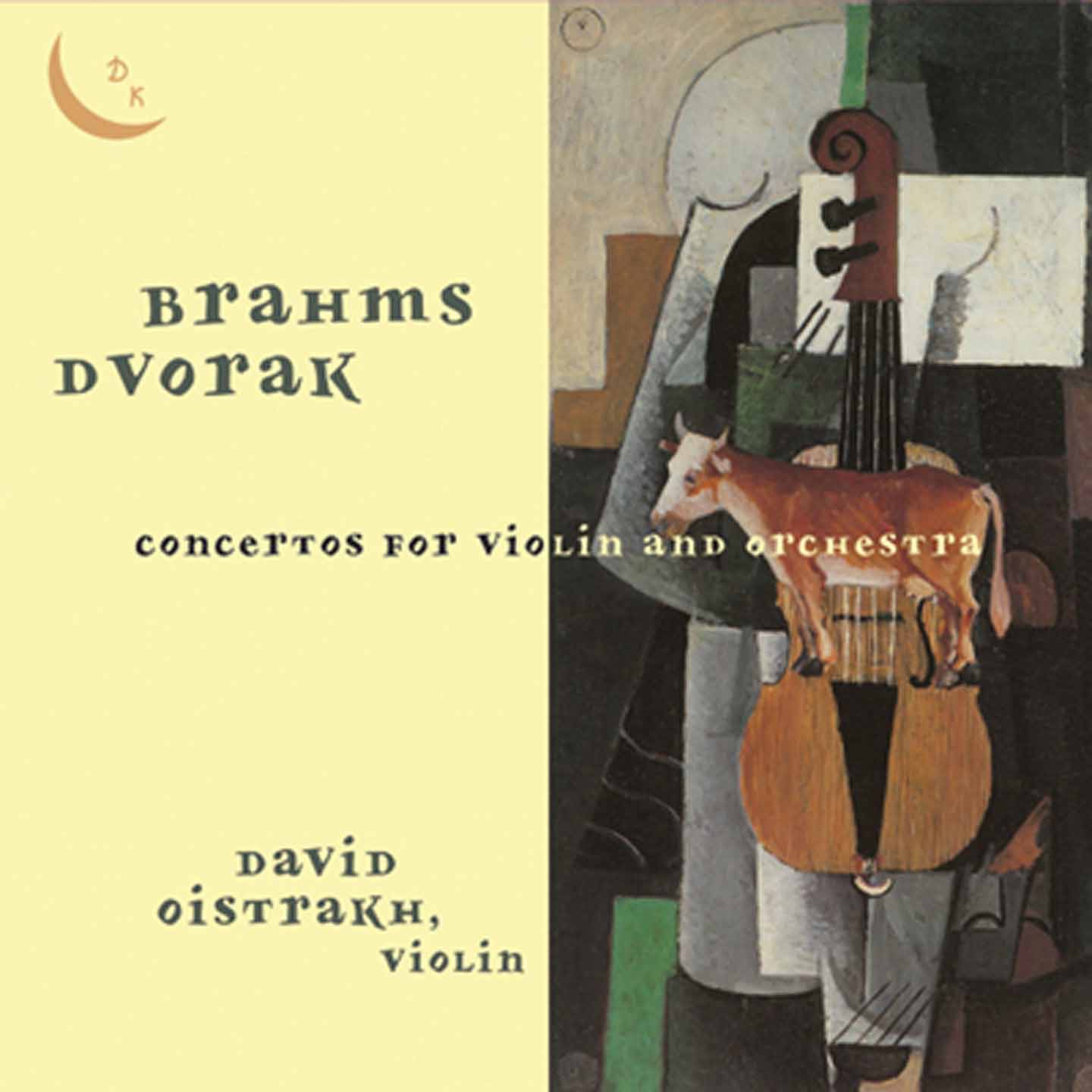 Brahms & Dvořák: Violin Concertos album cover