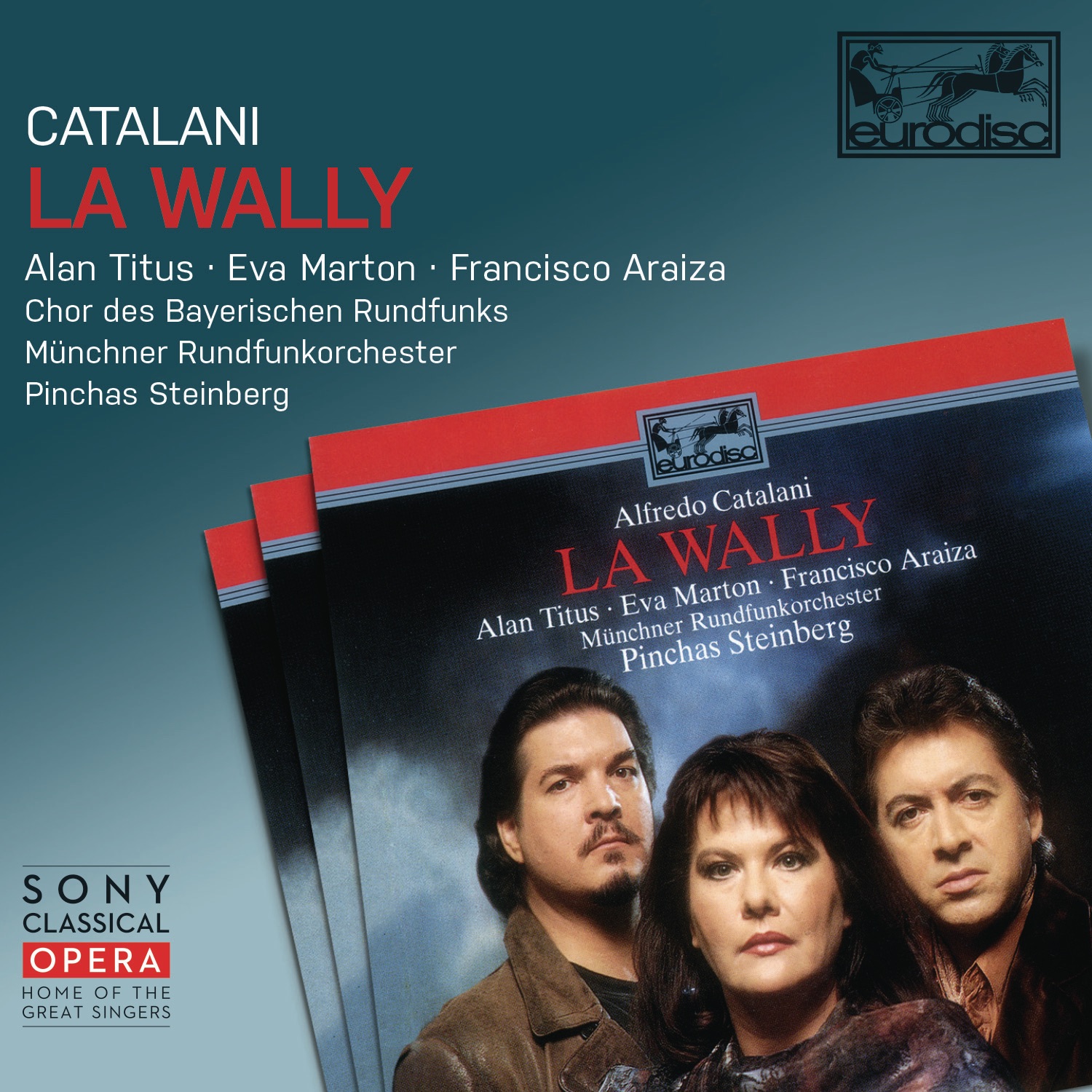 Catalani: La Wally album cover