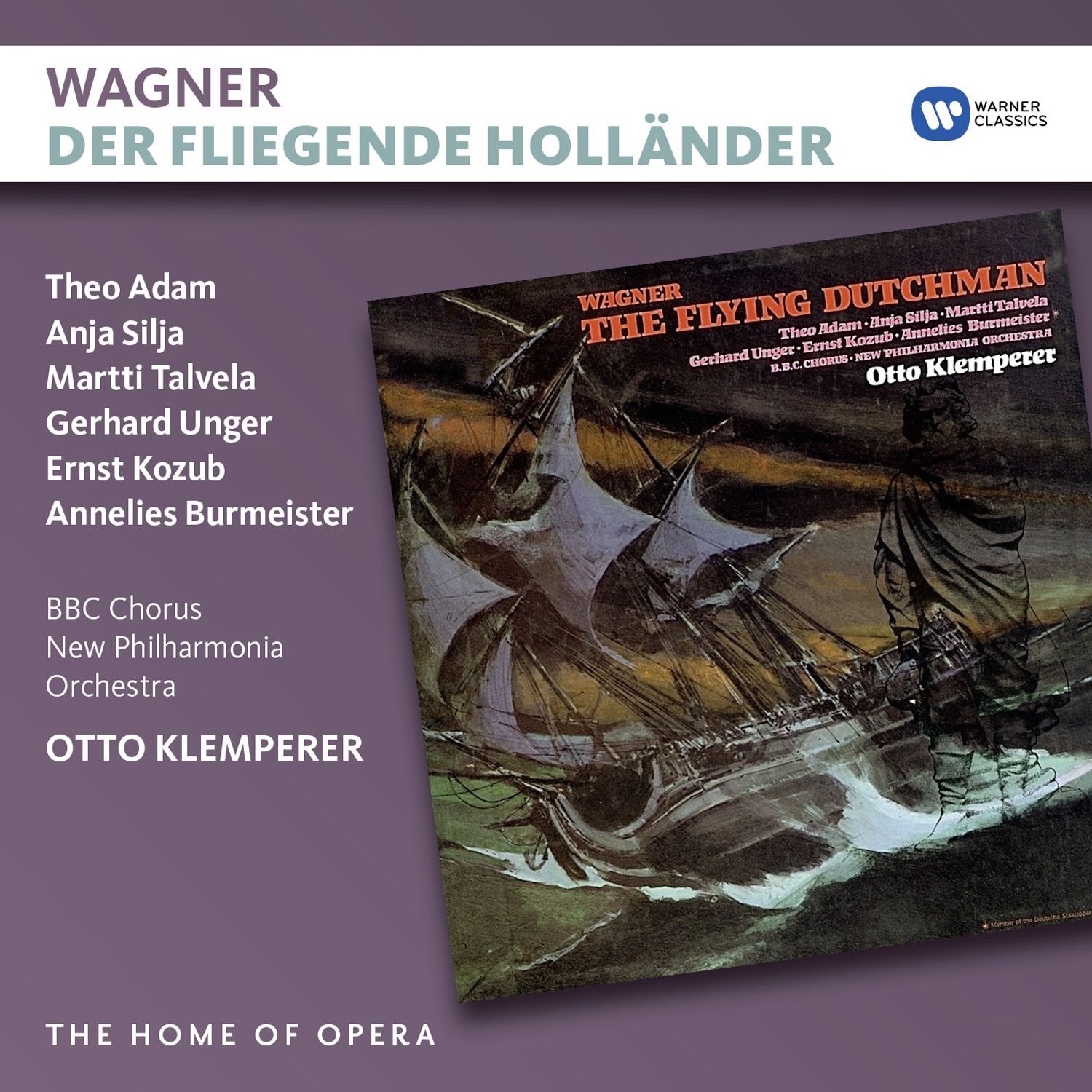 Wagner: Der Fliegende Holländer album cover