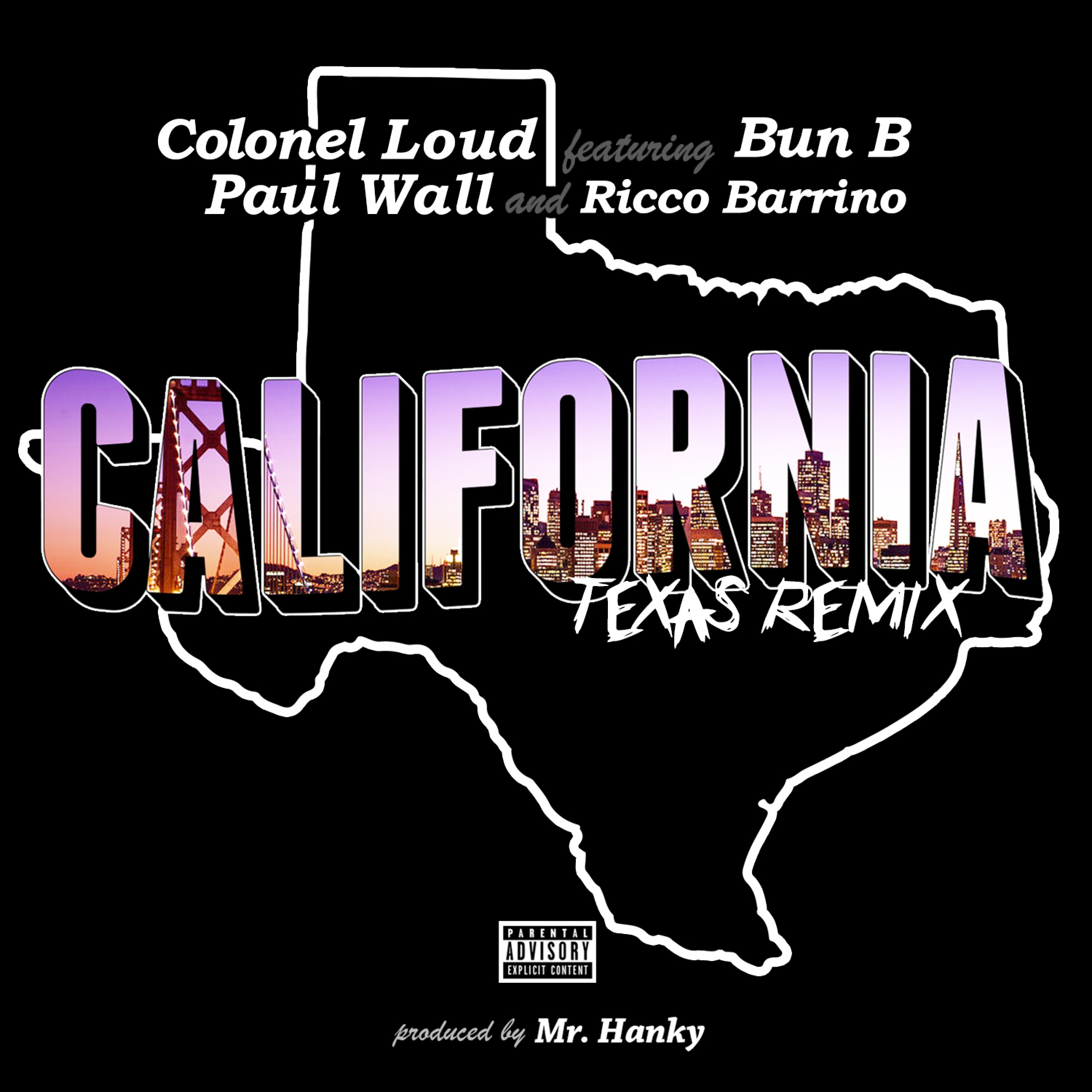 California (Texas Remix) [feat. Bun B, Paul Wall & Ricco Barrino] - Single album cover