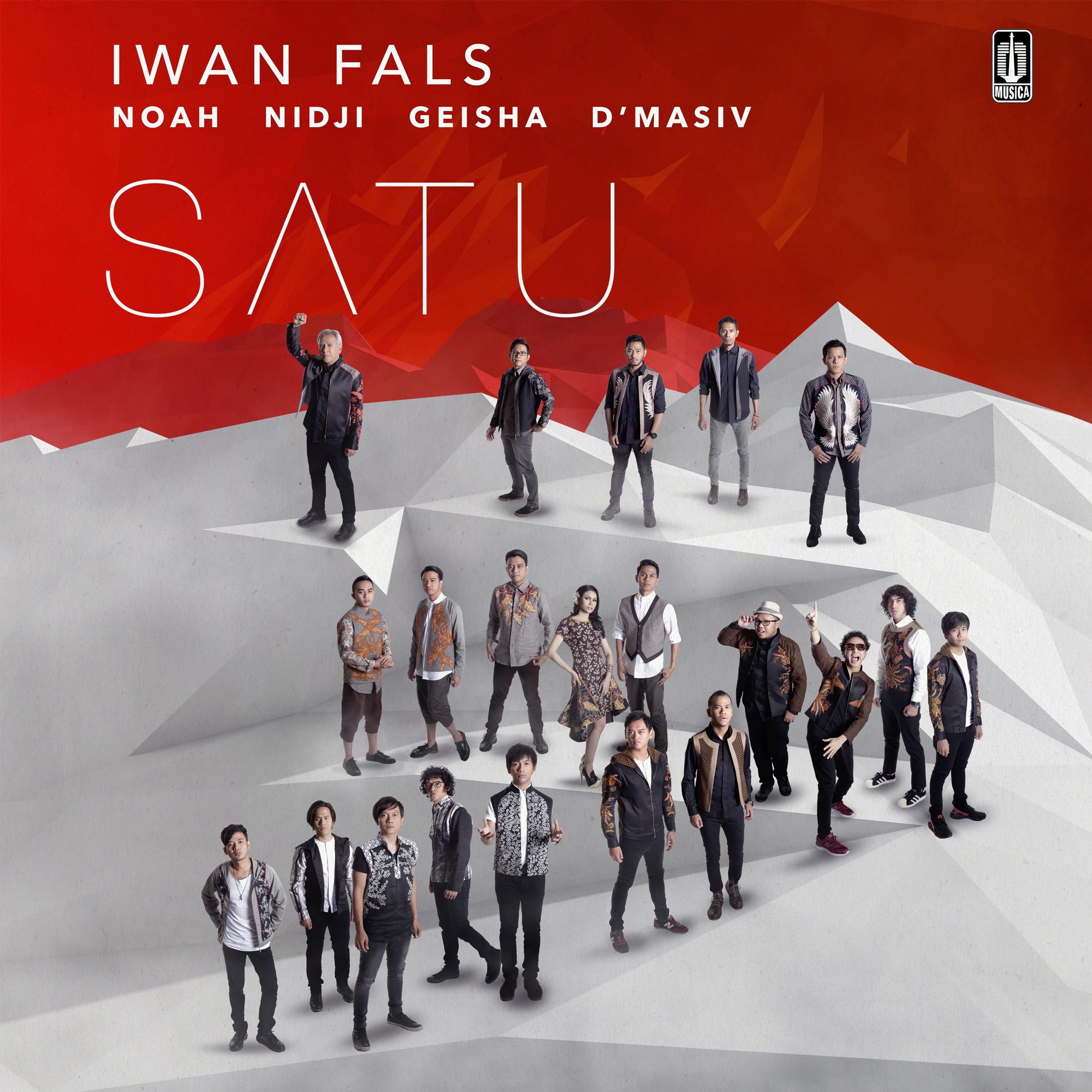 Satu (feat. Noah, Nidji, Geisha & D’MASIV) album cover