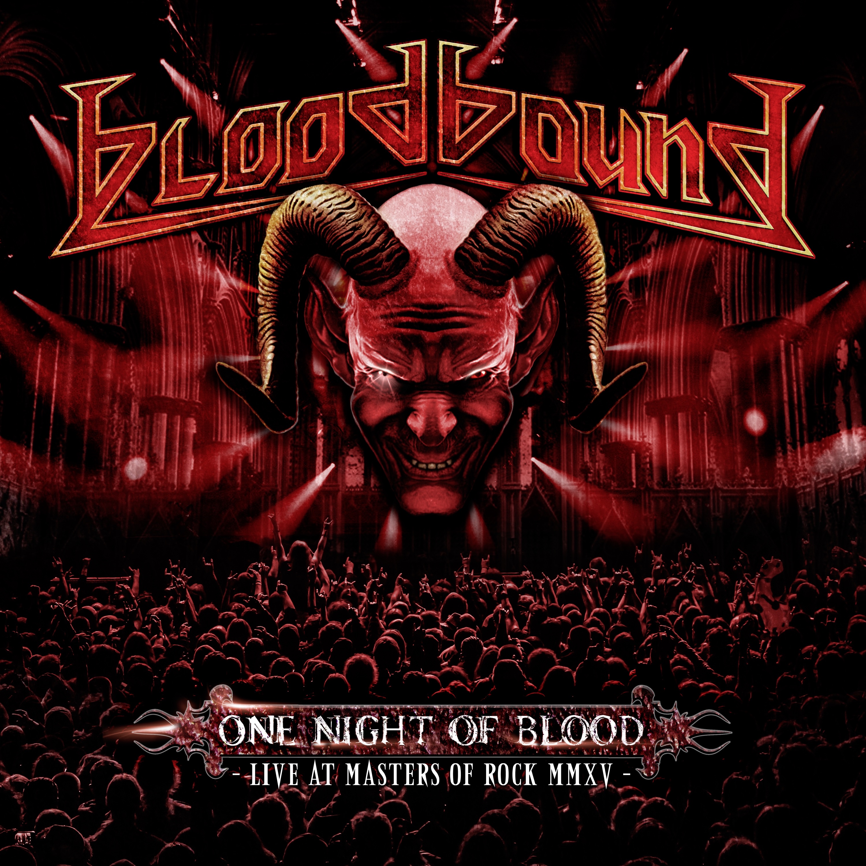 One Night of Blood, Live at Masters of Rock MMXV album cover
