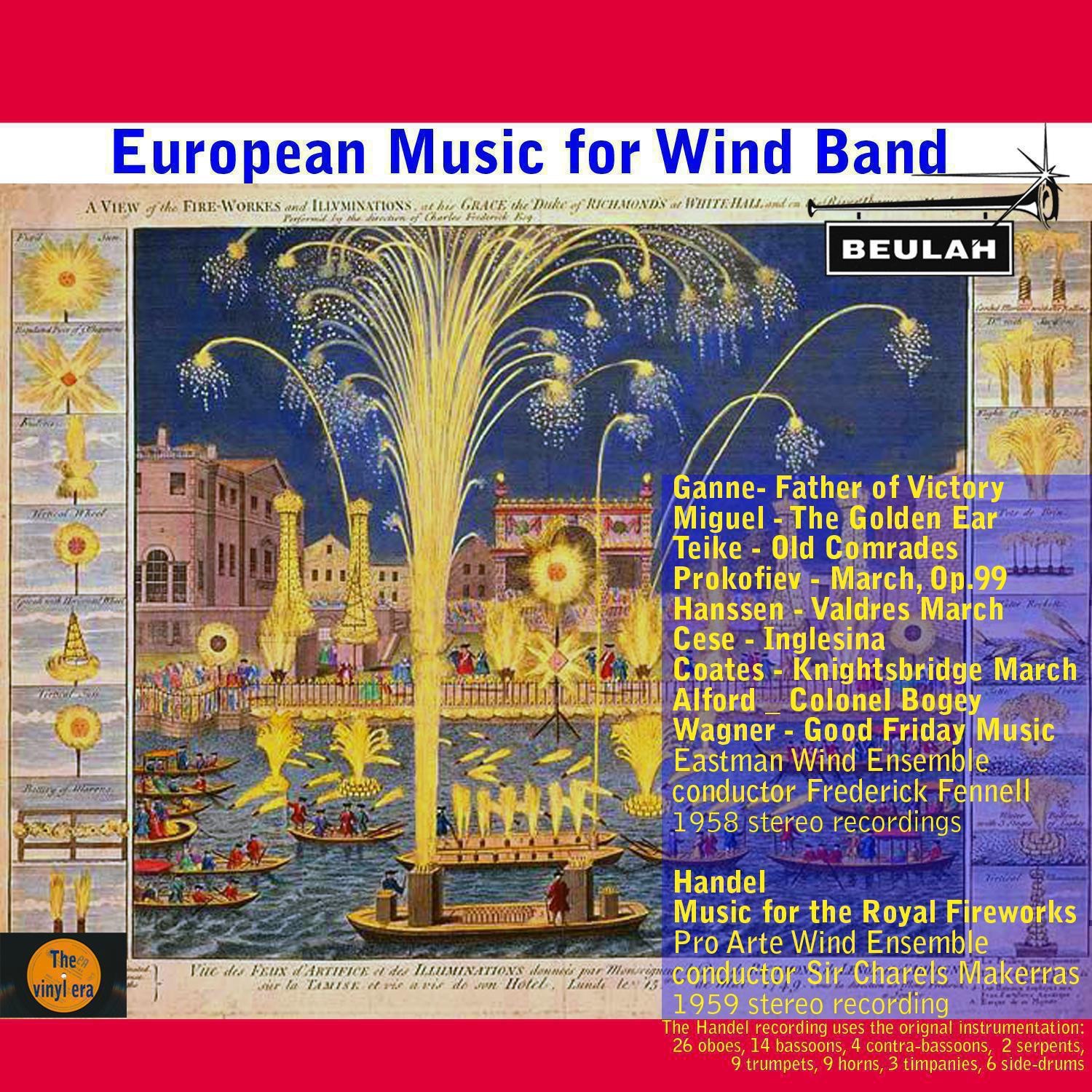 European Music for Wind Band album cover