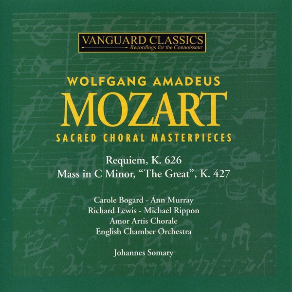 Mozart: Sacred Choral Masterpieces album cover