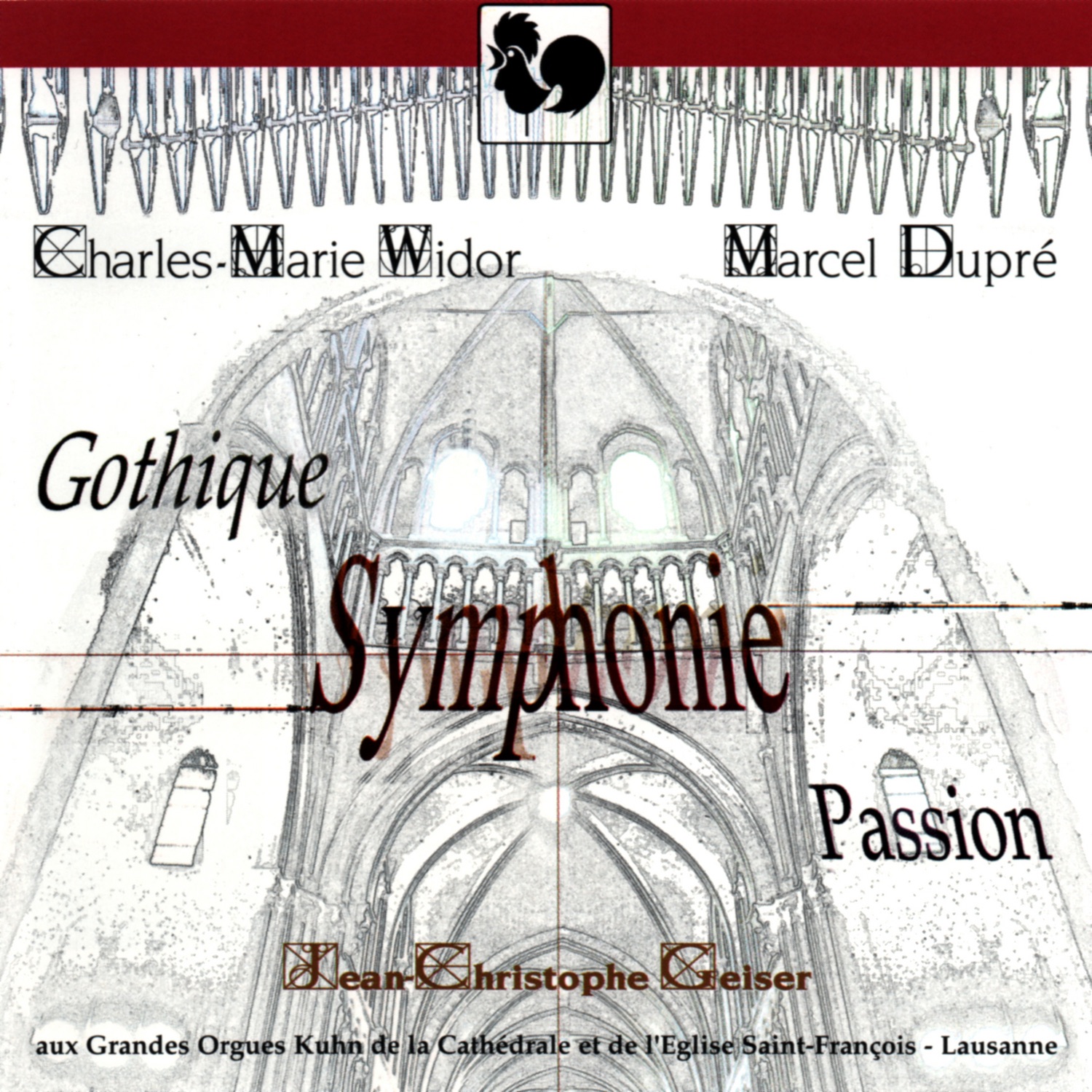 Charles-Marie Widor: Symphonie Gothique, Op. 70 - Marcel Dupré: Symphonie-Passion, Op. 23 album cover