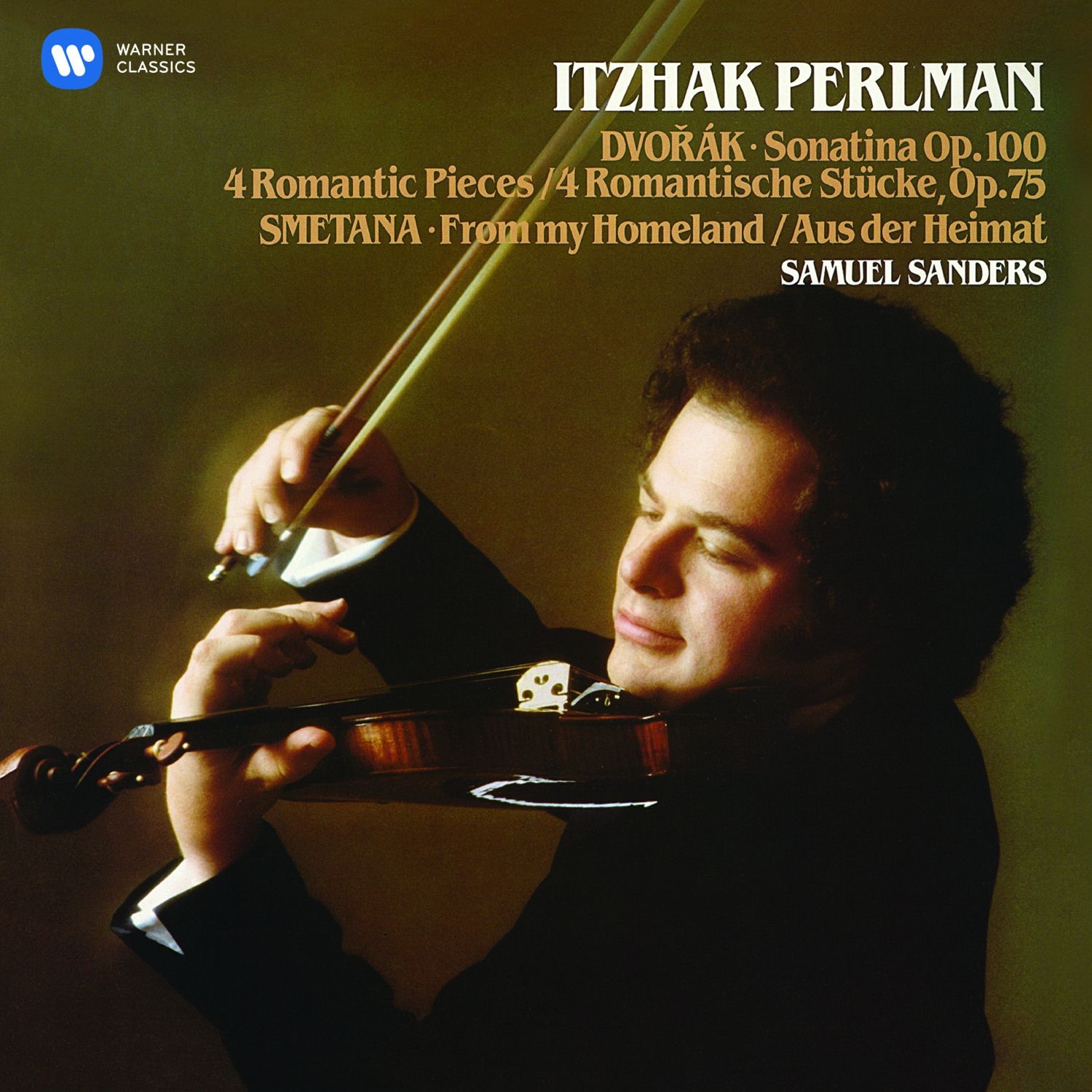 Perlman plays Dvořák & Smetana album cover