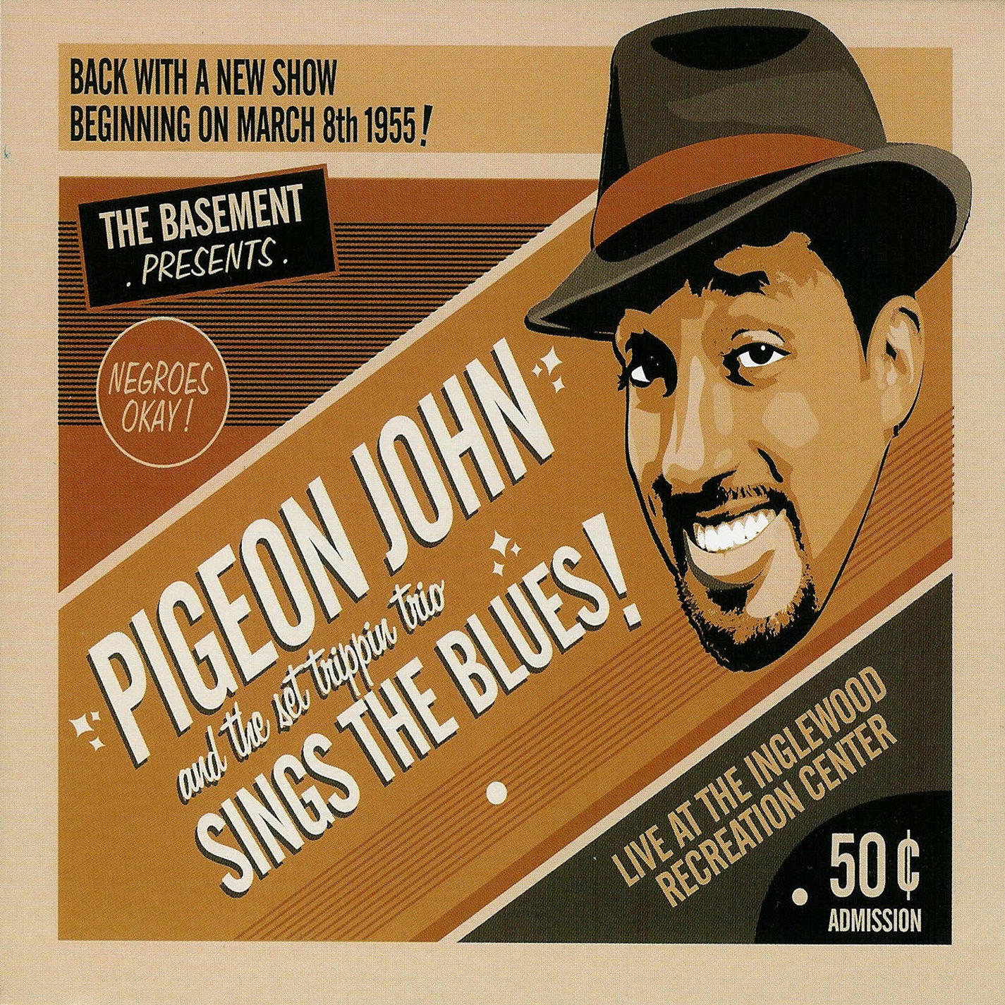Pigeon John Sings the Blues! album cover
