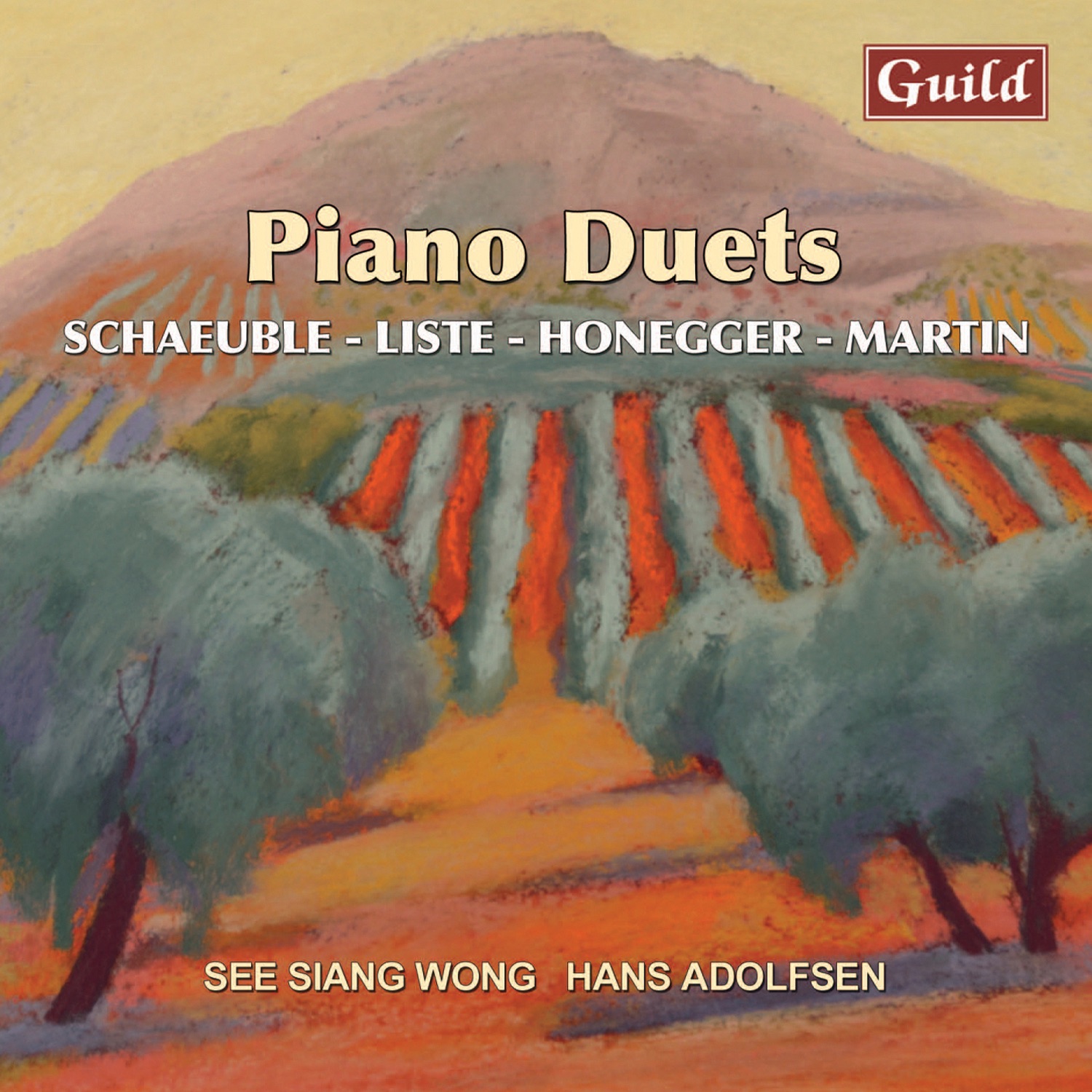 Liste: Grande Sonata - Honegger: Pastorale D'été - Schaeuble: Los Caprichos - Martin: Pavane Couleur album cover
