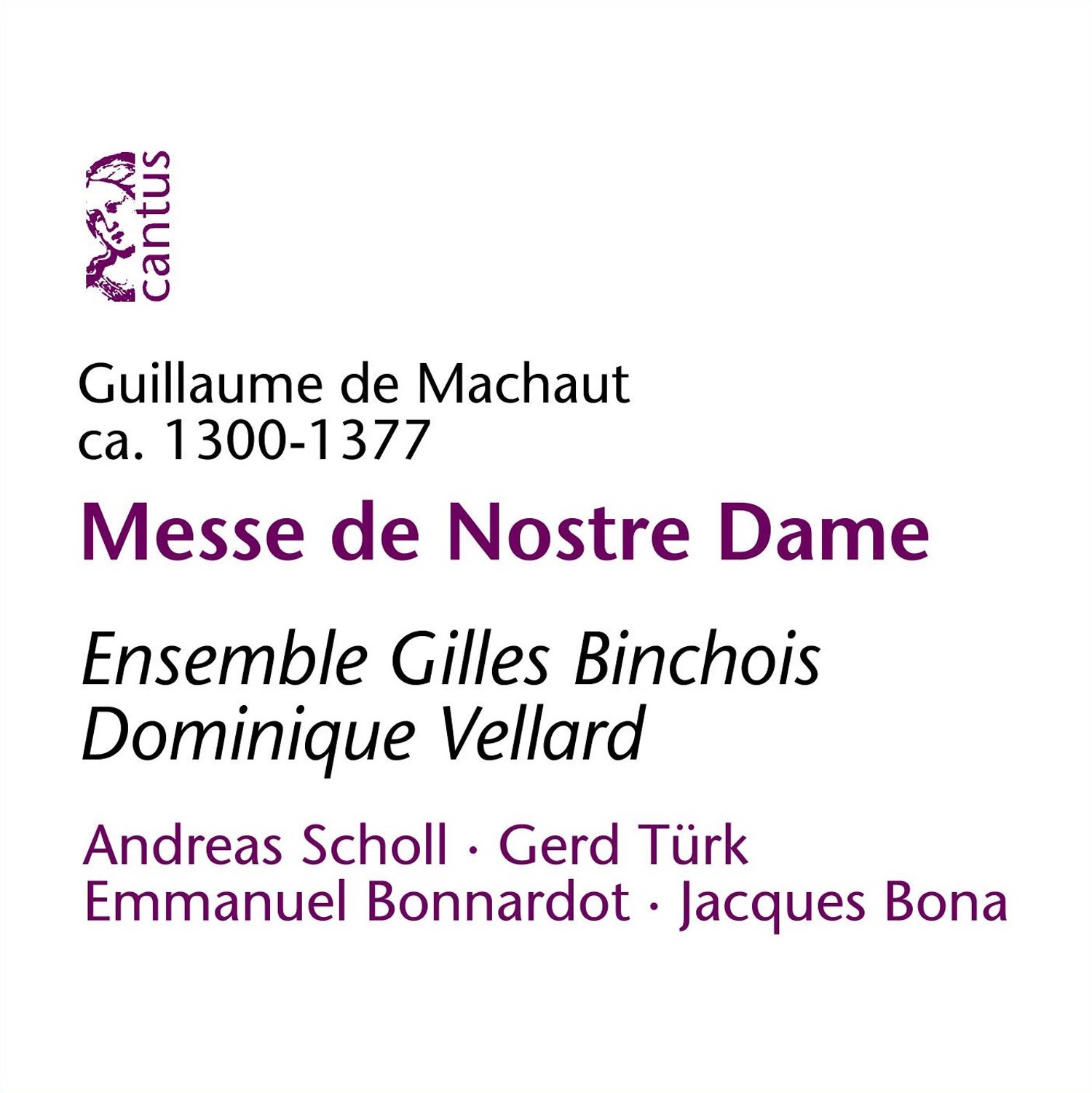 Machaut: Messe de Nostre Dame album cover