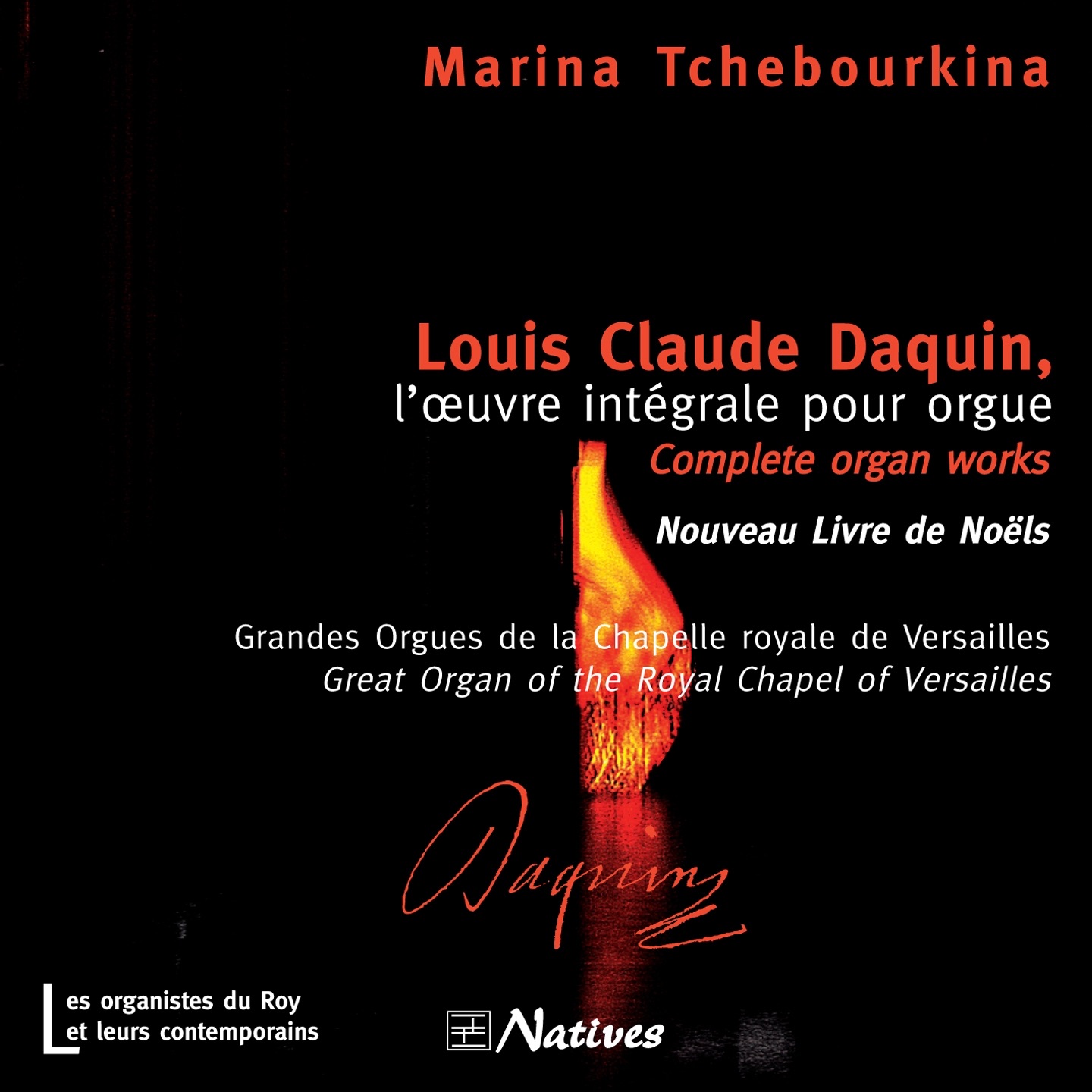 Louis Claude Daquin, l'œuvre intégrale pour orgue album cover