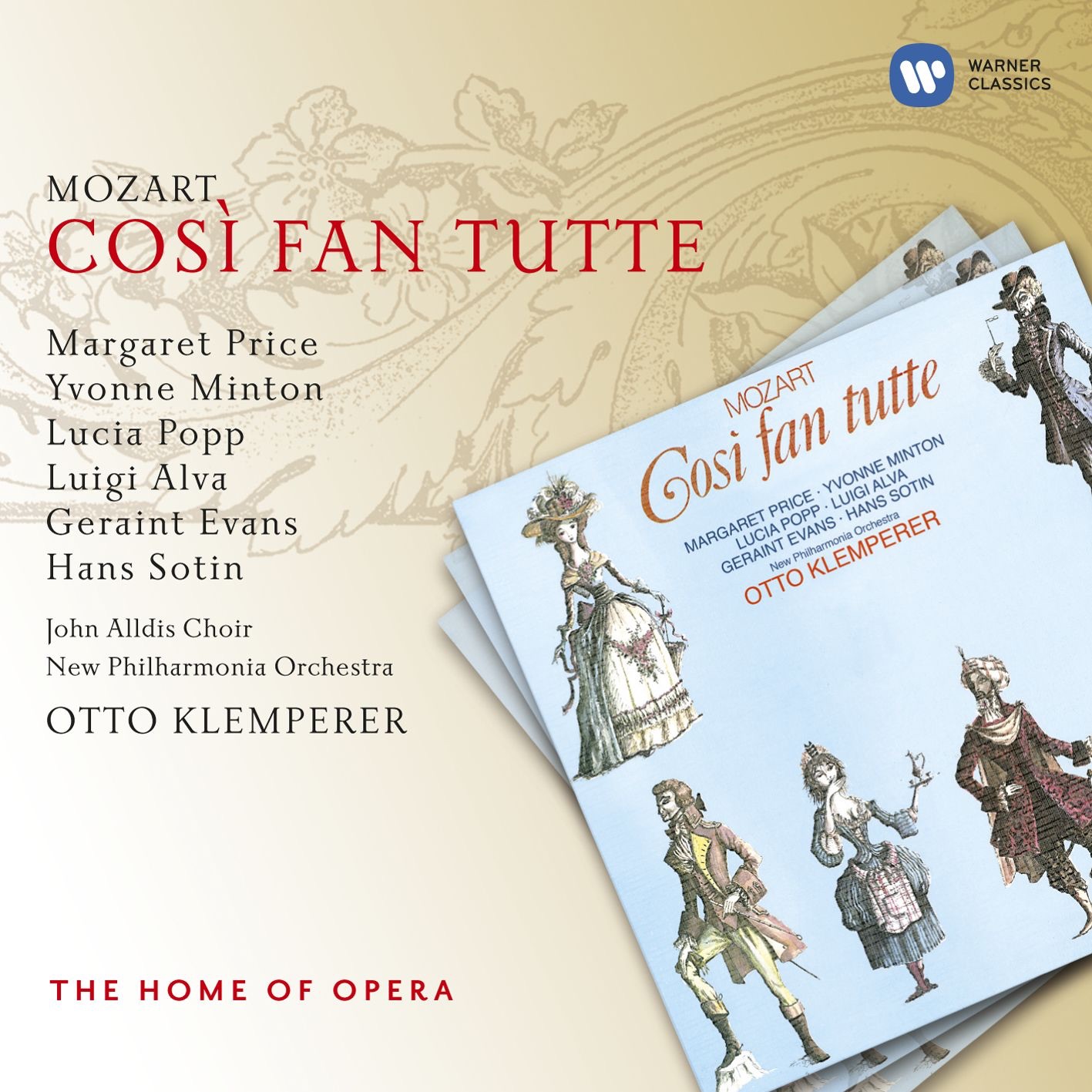 Mozart: Così fan tutte, K. 588 album cover