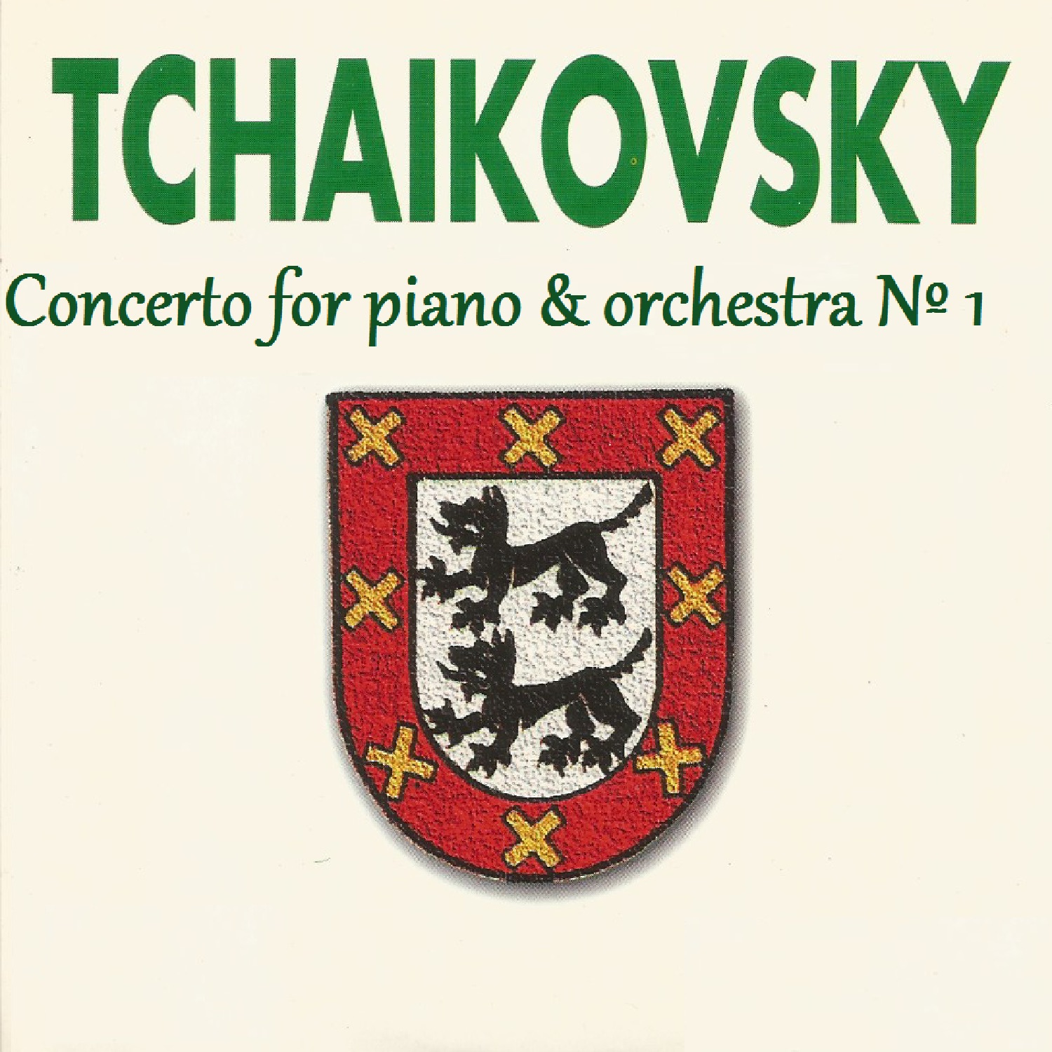 Tchaikovsky - Concerto for piano & orchestra Nº 1 album cover