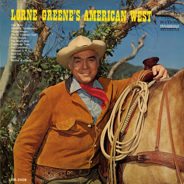 Lorne Greene's American West album cover