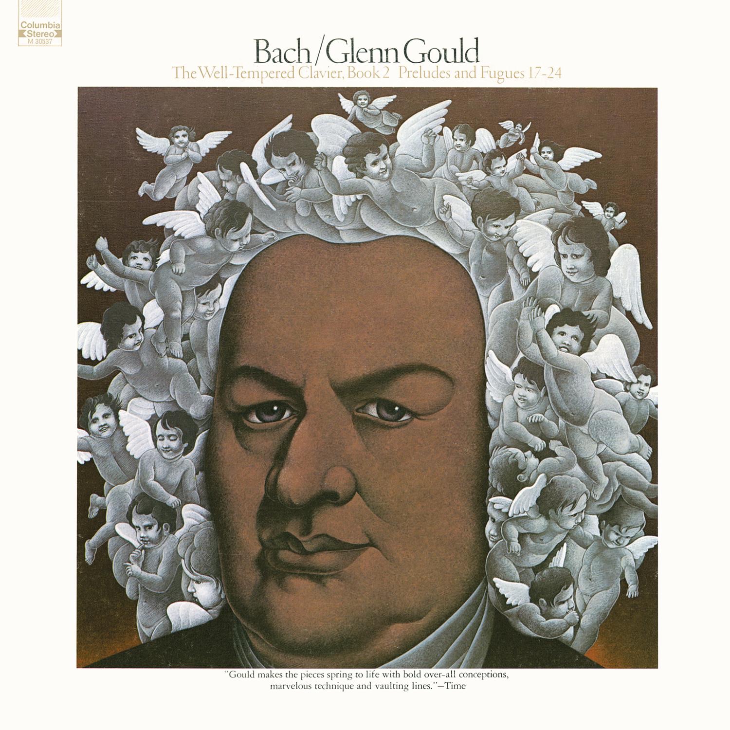 Bach: The Well-Tempered Clavier, Book II, Preludes & Fugues Nos. 17-24, BWV 886-893 - Gould Remaster album cover