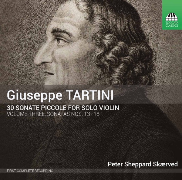Tartini: 30 Sonate piccole for Solo Violin, Vol. 3 album cover