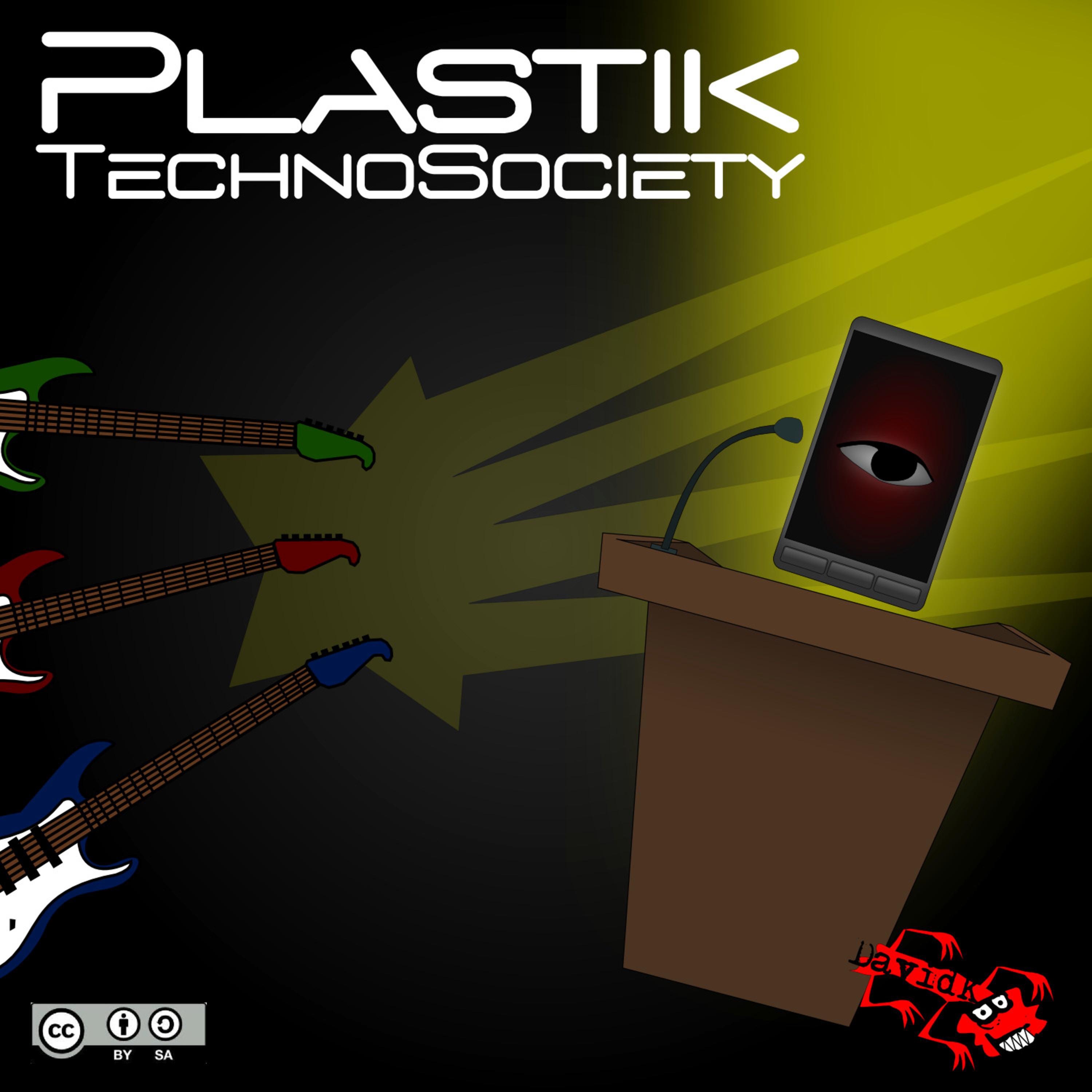 Plastik, TechnoSociety - EP album cover