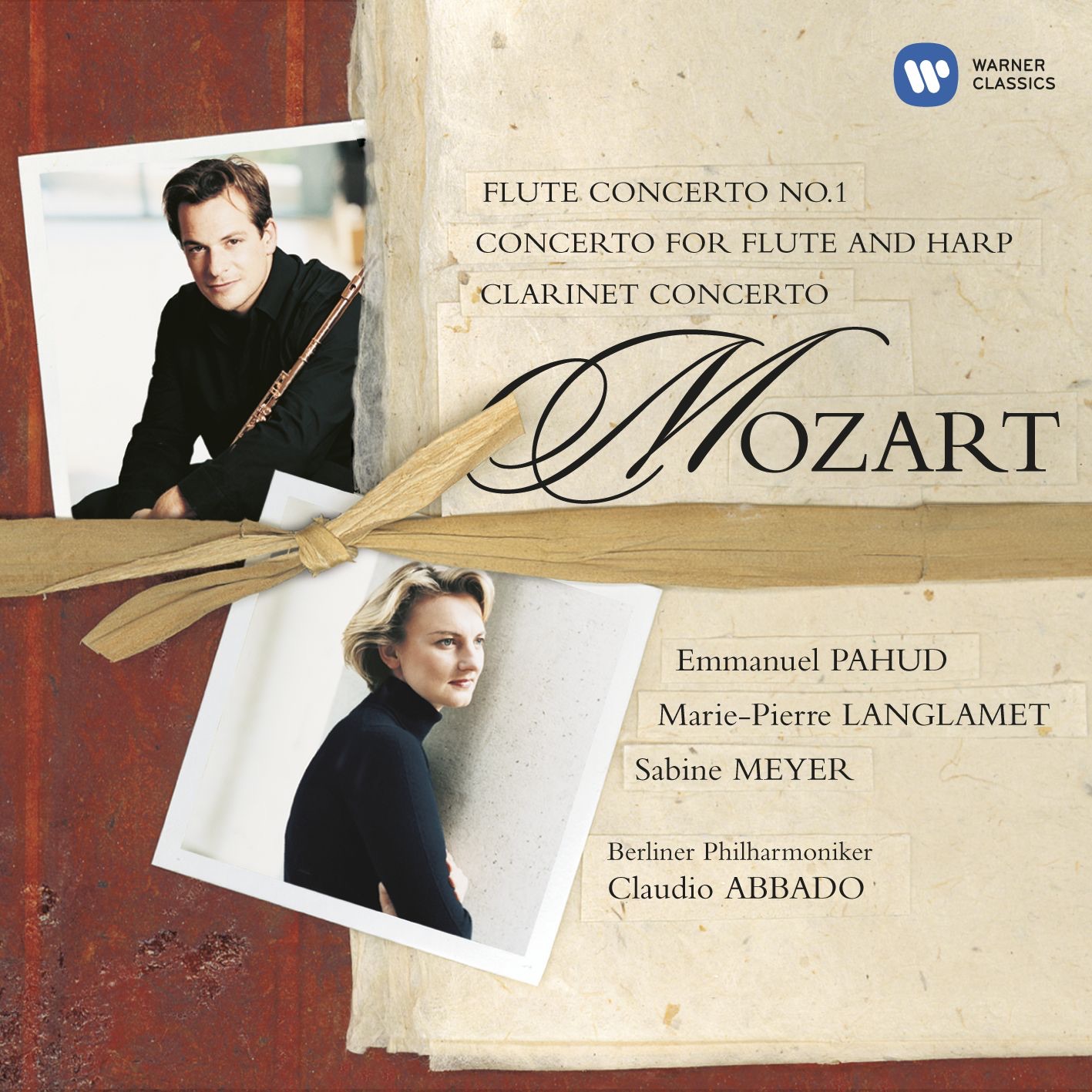 Mozart: Flute, Flute & Harp & Clarinet Concerti album cover