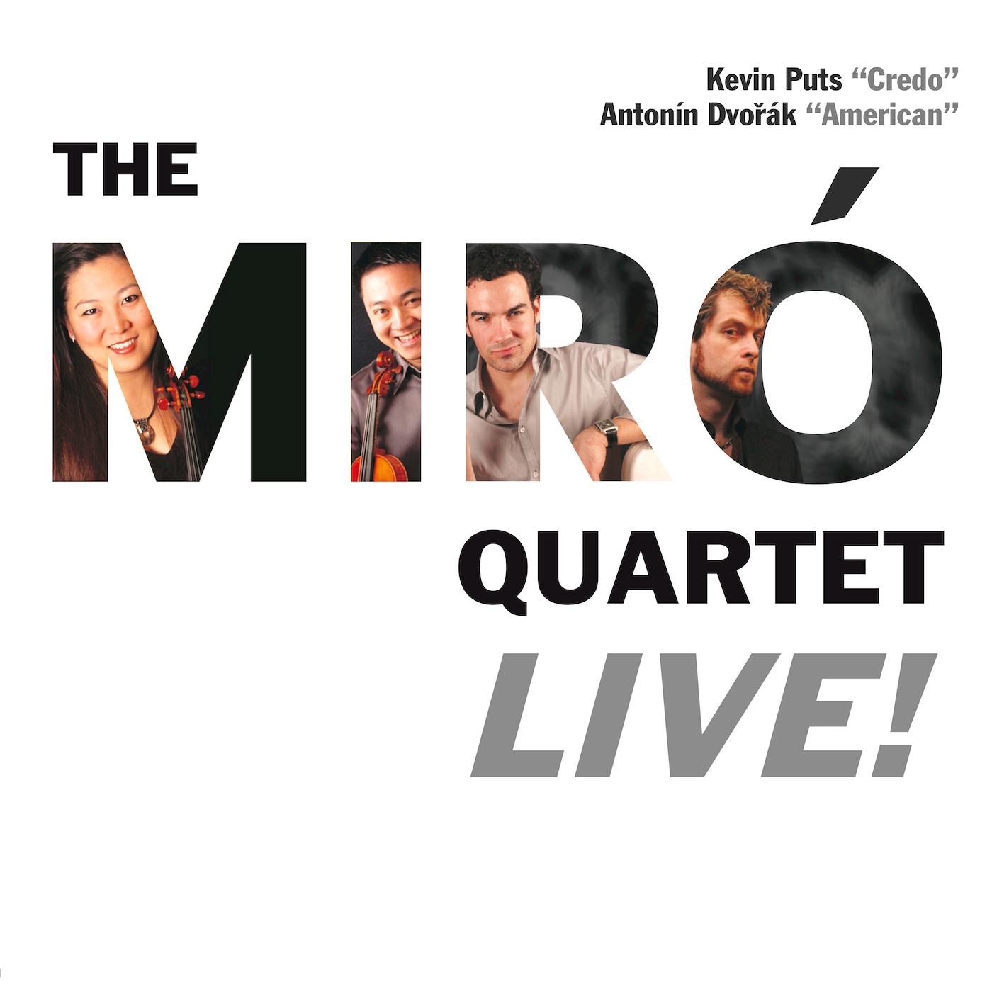 Miró Quartet Live album cover