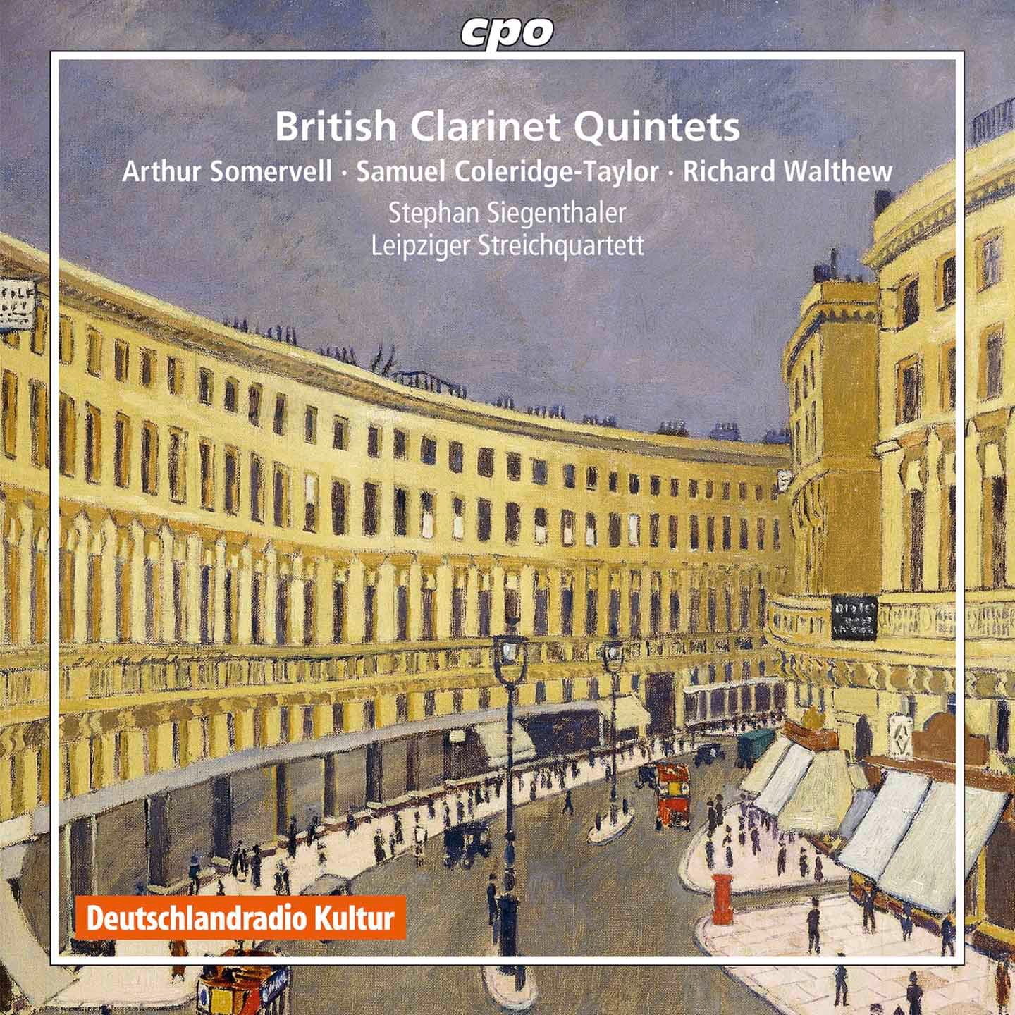 British Clarinet Quintets album cover