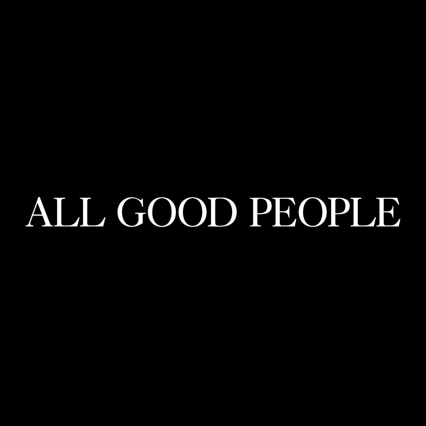 All Good People - Single album cover