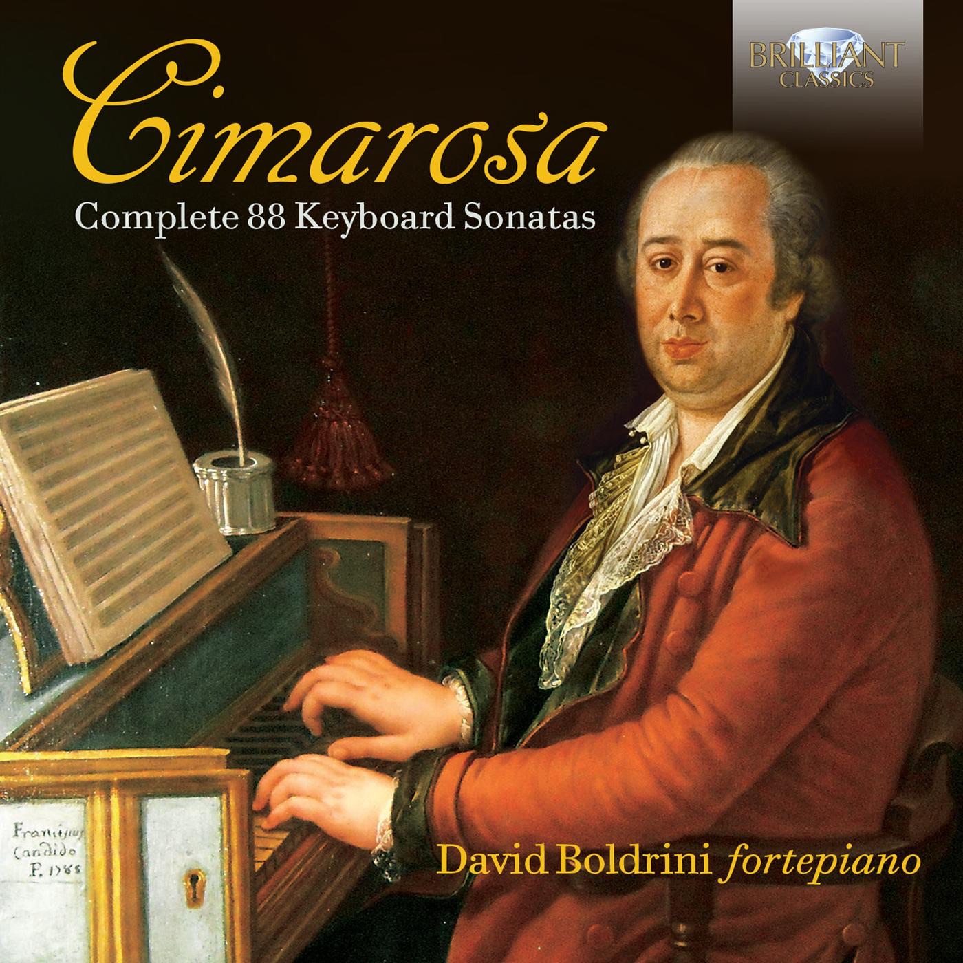 Cimarosa: Complete 88 Keyboard Sonatas album cover