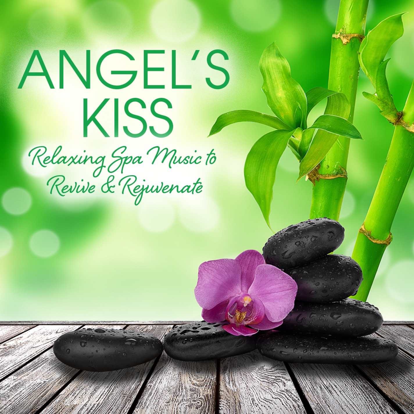 Angel's Kiss: Relaxing Spa Music To Revive & Rejuvenate album cover