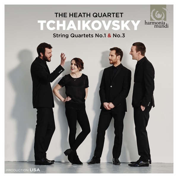 Tchaikovsky: String Quartets Nos. 1 & 3 album cover
