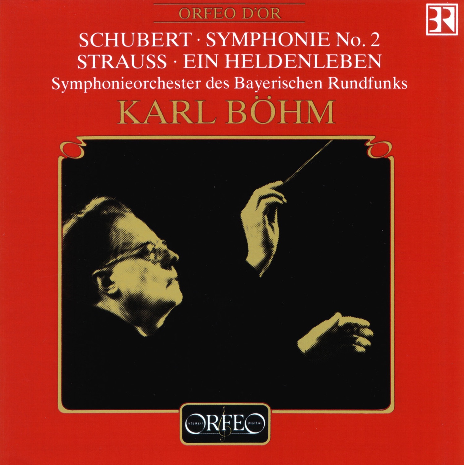 Schubert: Symphony No. 2 in B-Flat Major, D. 125 - Strauss: Ein Heldenleben, Op. 40, TrV 190 (Live) album cover