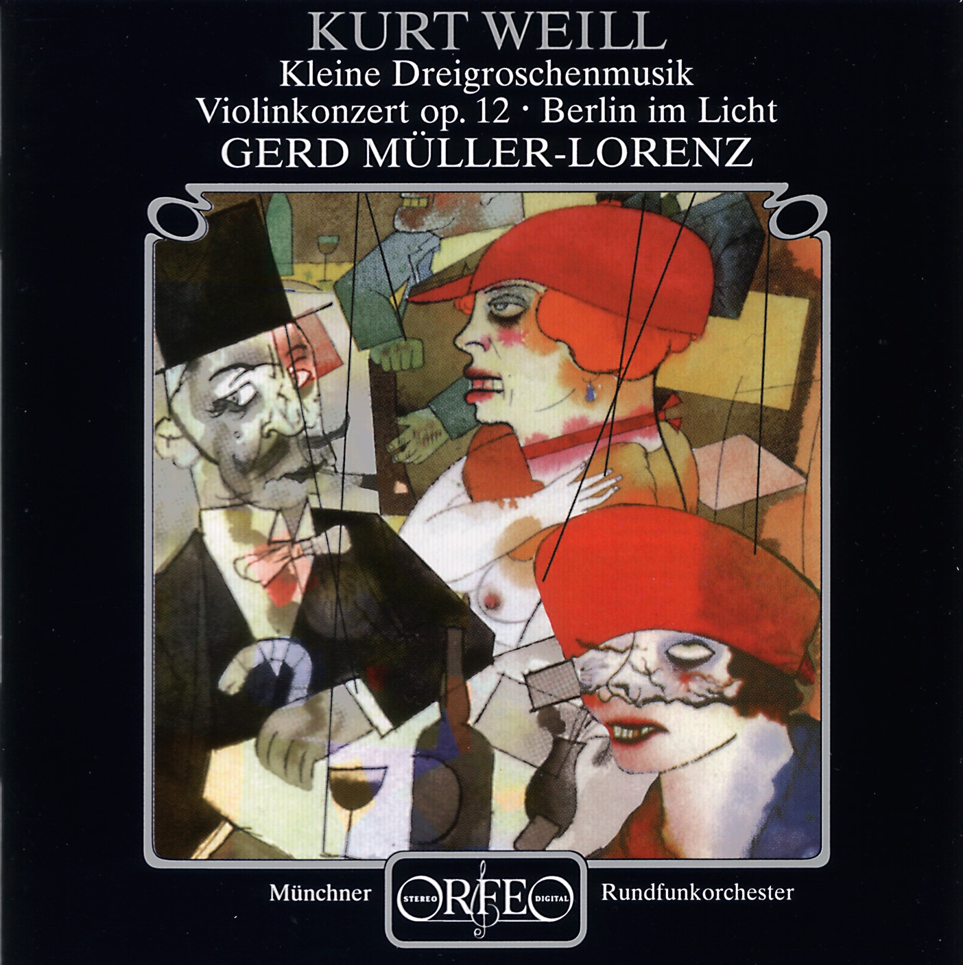 Weill: Violin Concerto, Op. 12, Kleine Dreigroschenmusik & Berlin im Licht album cover