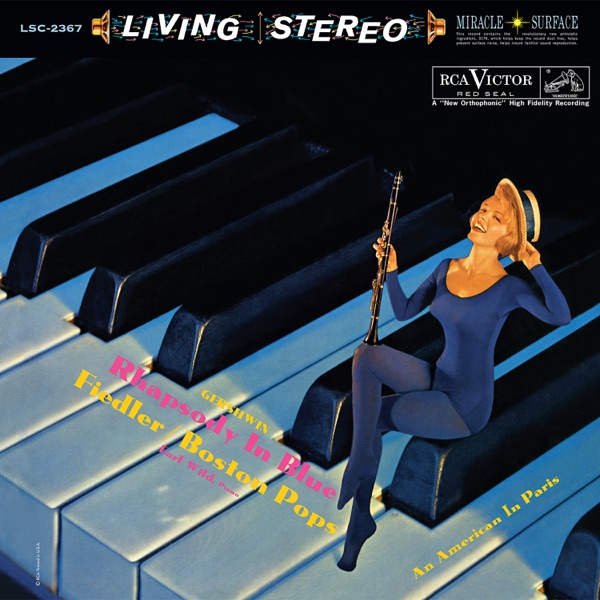 Gershwin: Rhapsody in Blue & An American in Paris album cover