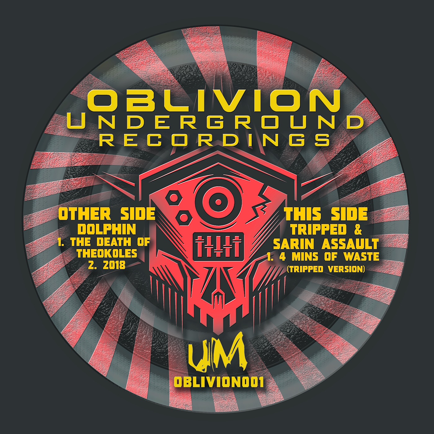 Oblivion Underground Recordings 001 - Single album cover