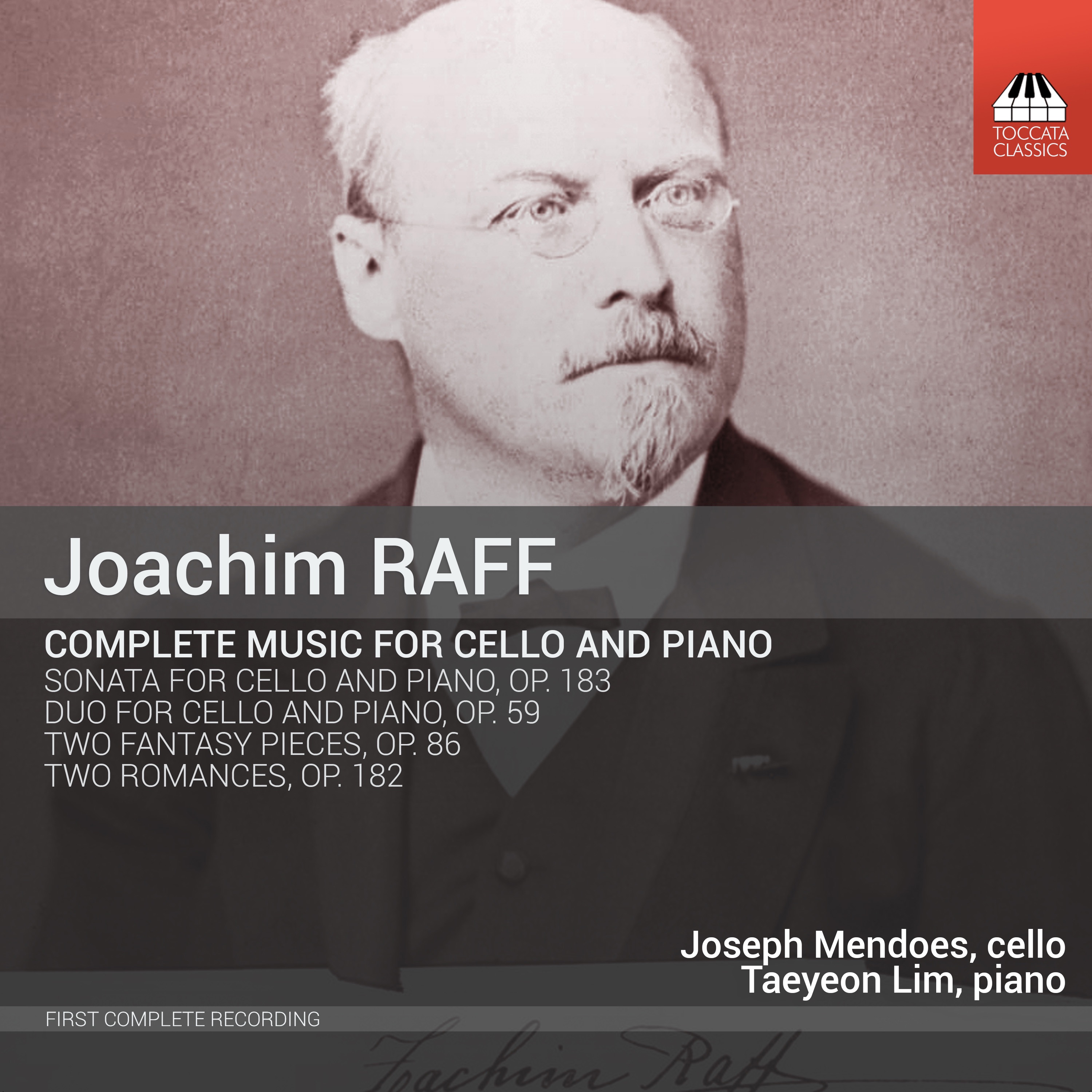 Raff: Complete Music for Cello & Piano album cover
