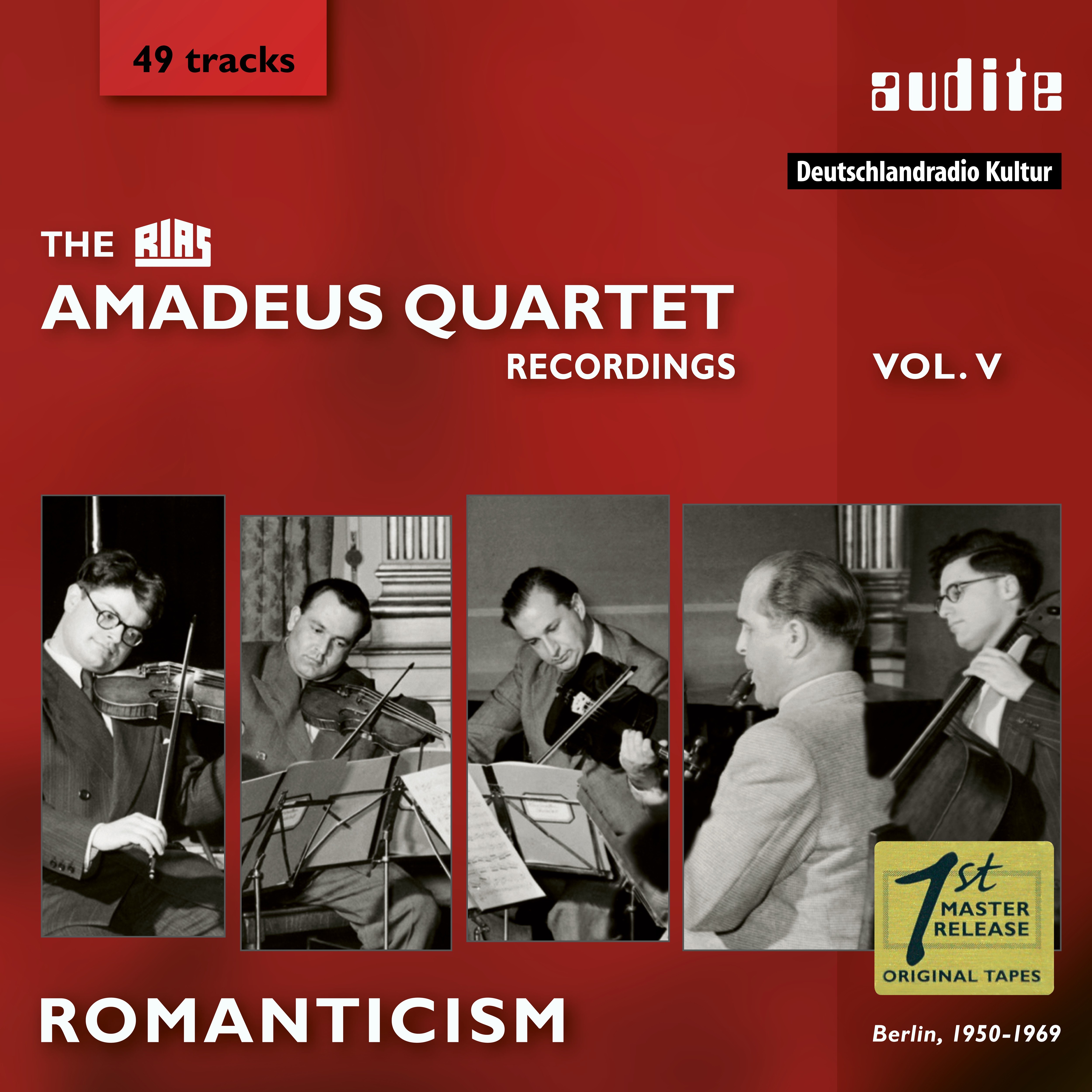 Romanticism (The RIAS Amadeus Quartet Recordings, Vol. V) album cover