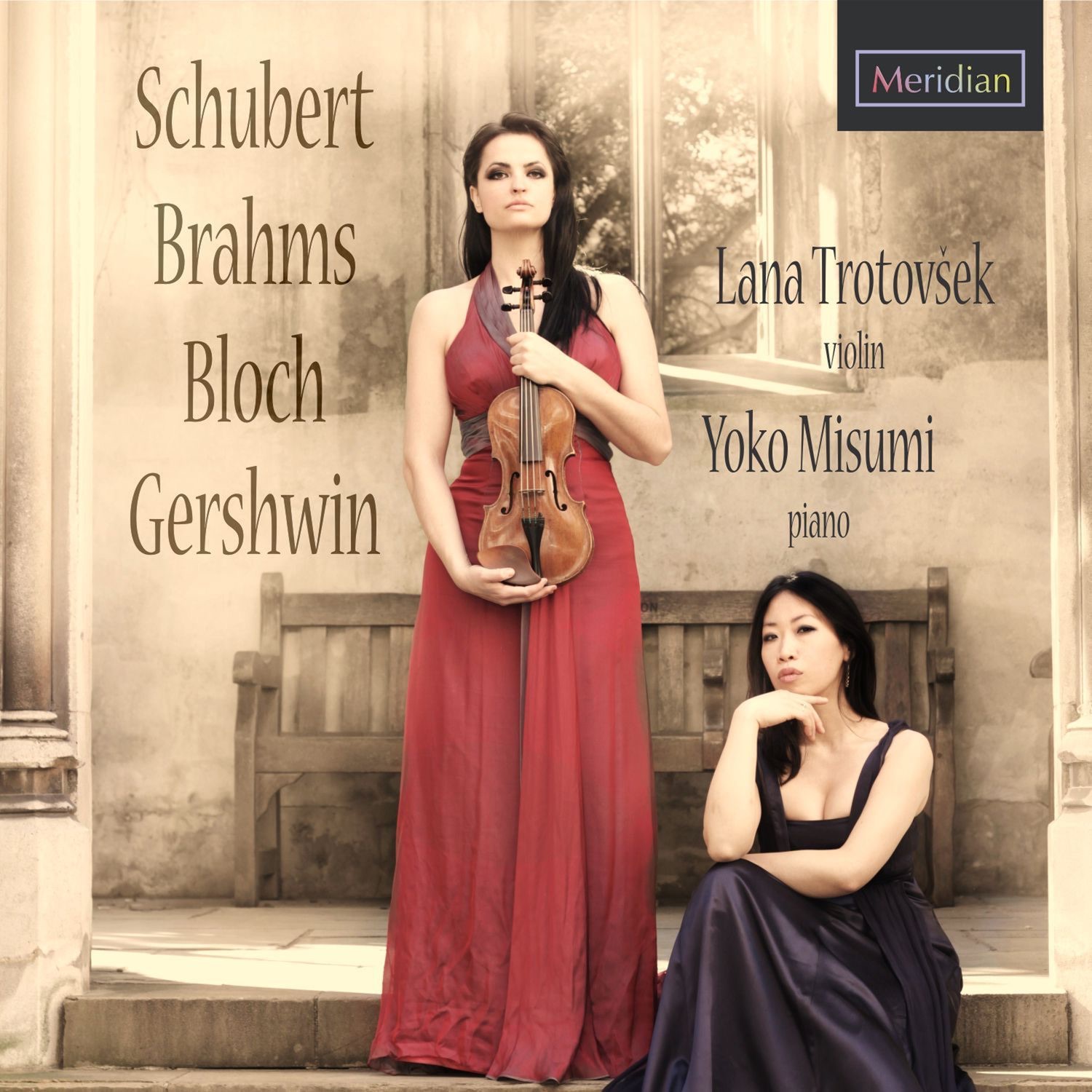Schubert - Brahms - Bloch - Gershwin album cover
