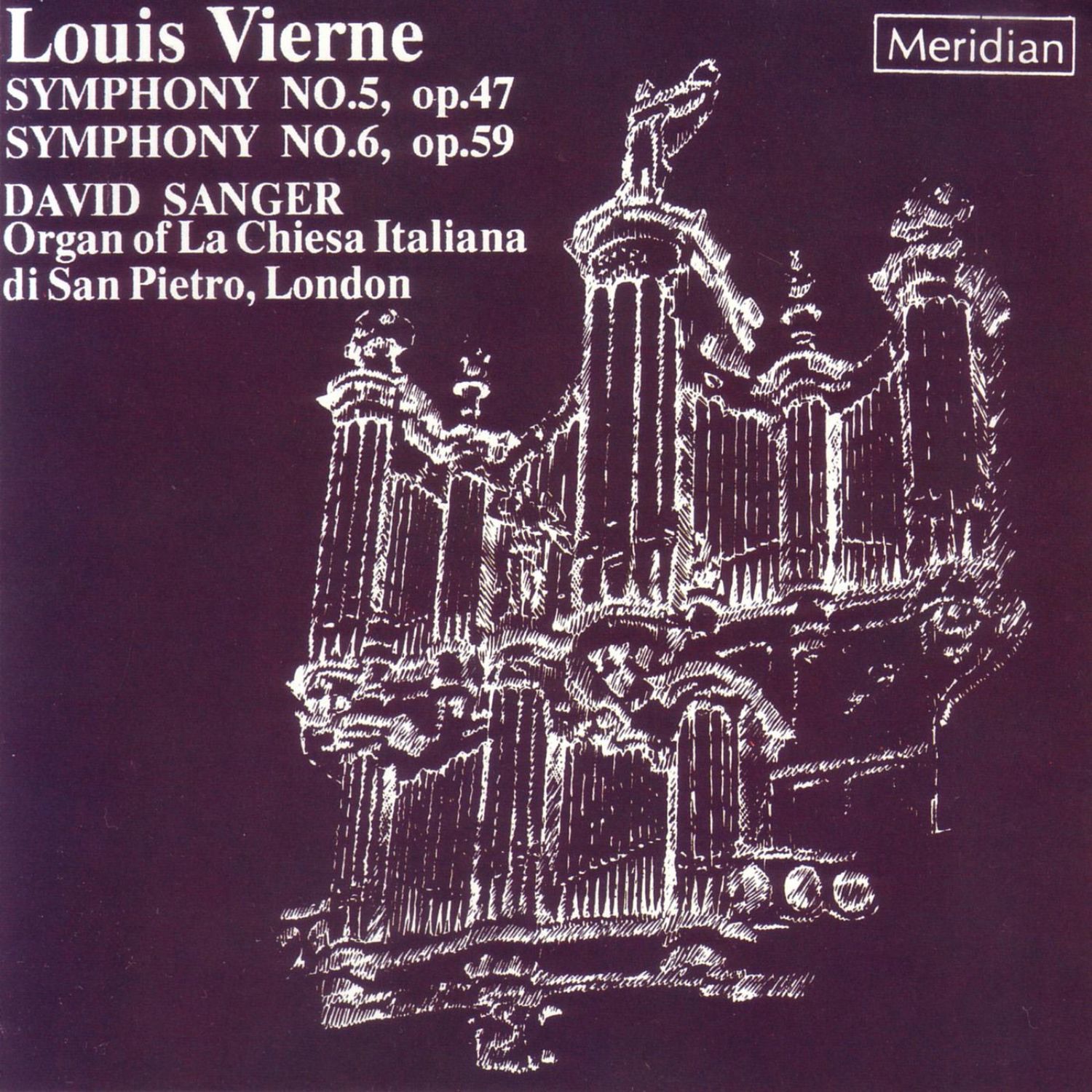 Vierne: Symphonies Nos. 5 & 6 album cover