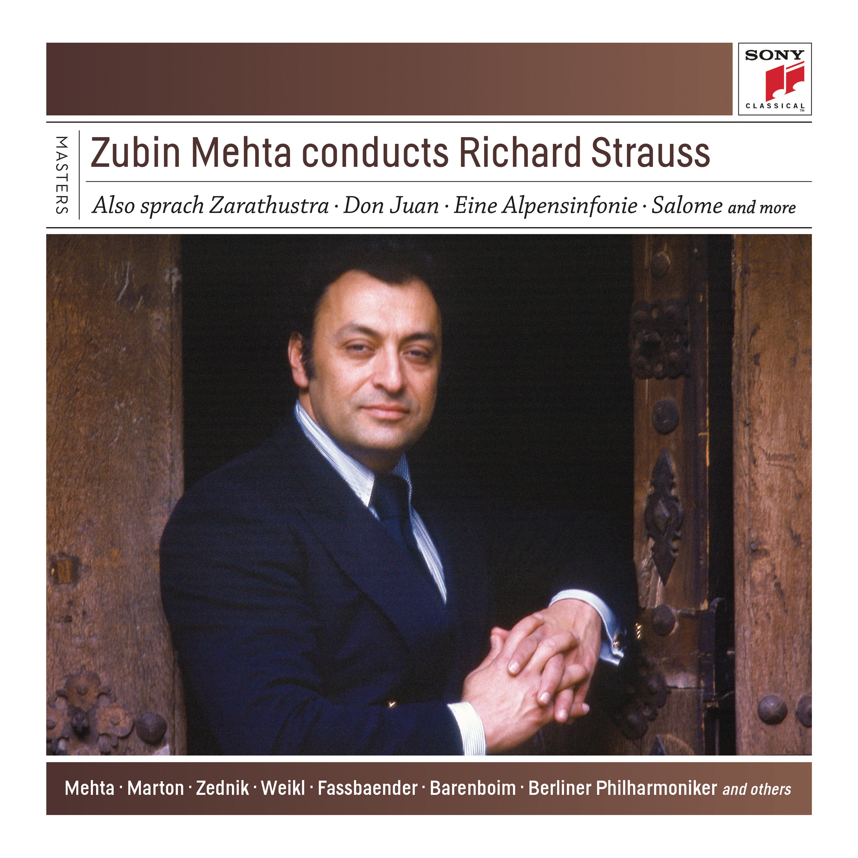 Zubin Mehta Conducts Richard Strauss album cover
