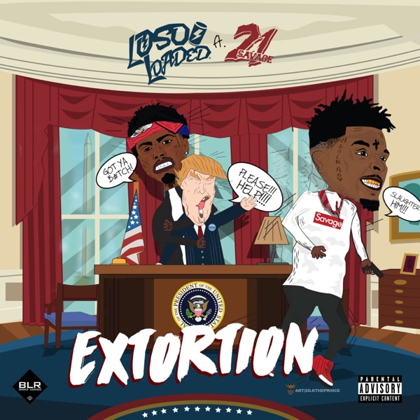 Extortion (feat. 21 Savage) - Single album cover