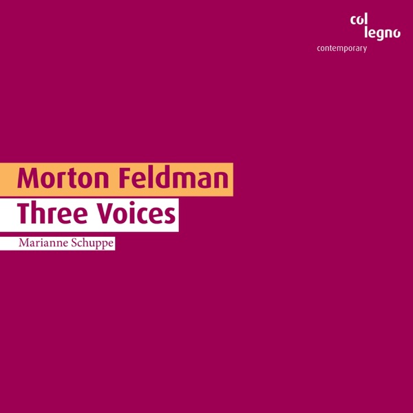 Morton Feldman: Three Voices album cover