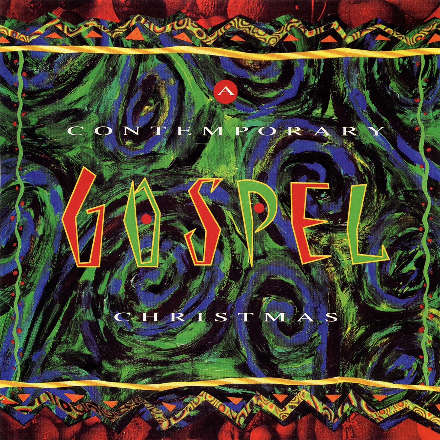 A Contemporary Gospel Christmas album cover
