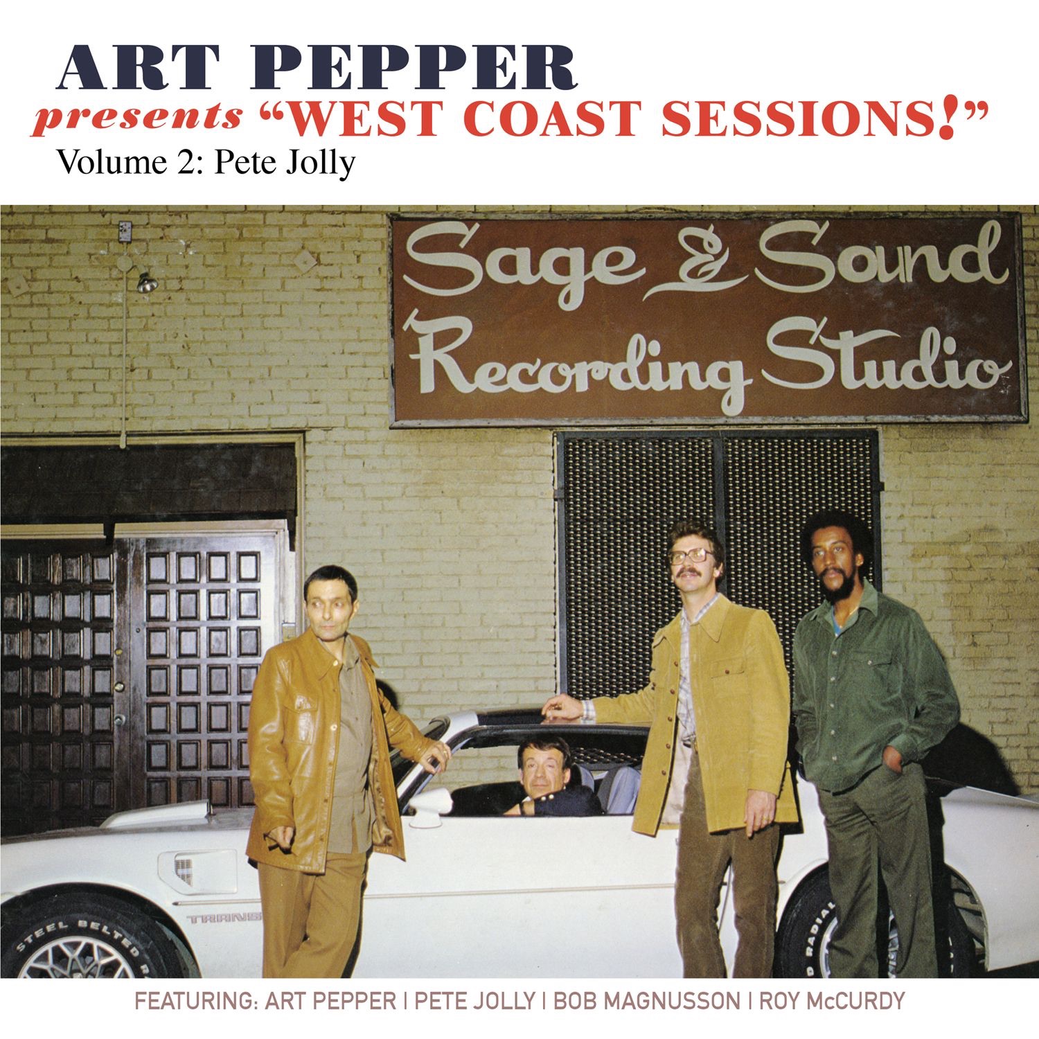 Art Pepper Presents "West Coast Sessions!", Vol. 2 (feat. Pete Jolly) album cover