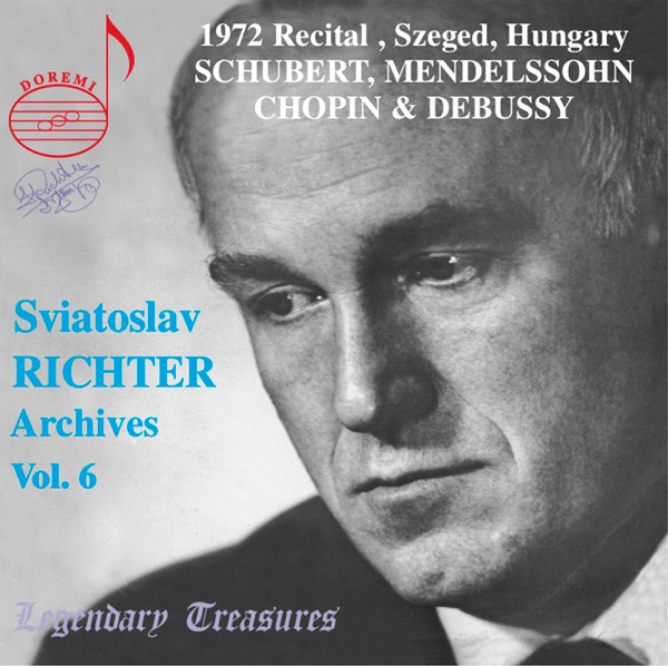 Richter Archives, Vol. 6: 1972 Szeged Recital (Live) album cover